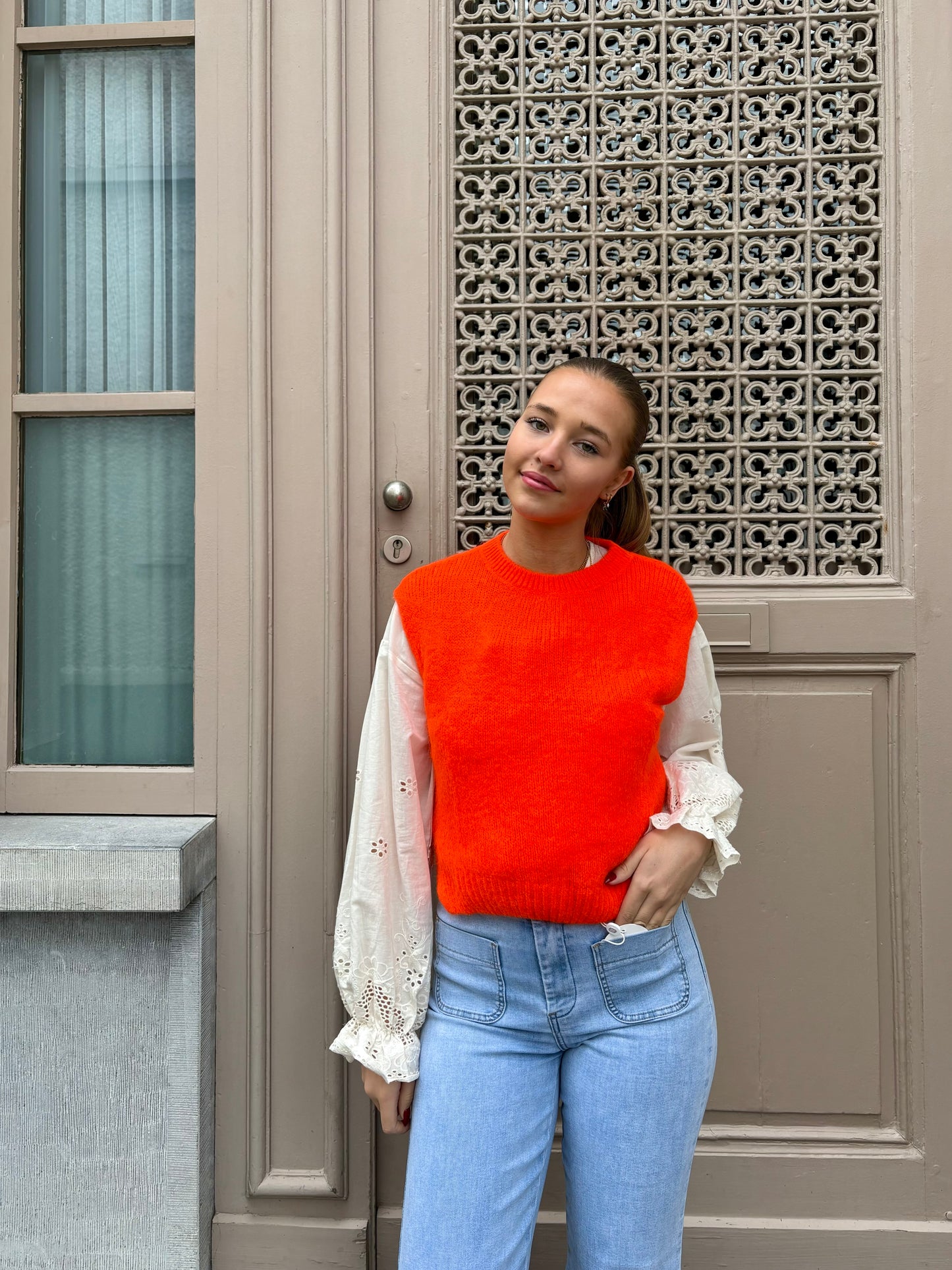 Pull rouge - LOLA