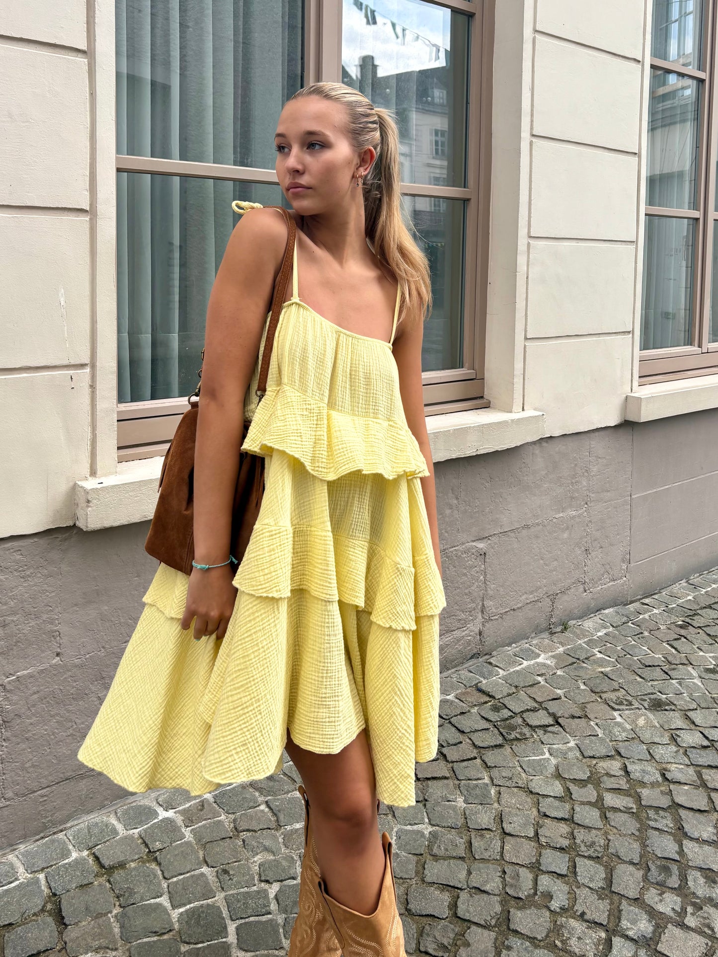 Robe jaune - PAULINE