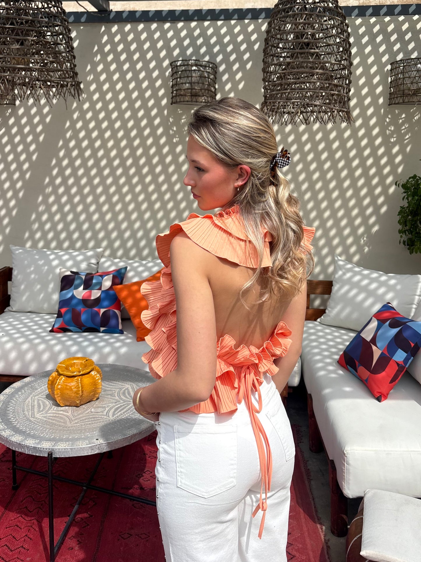 Haut orange - MELO
