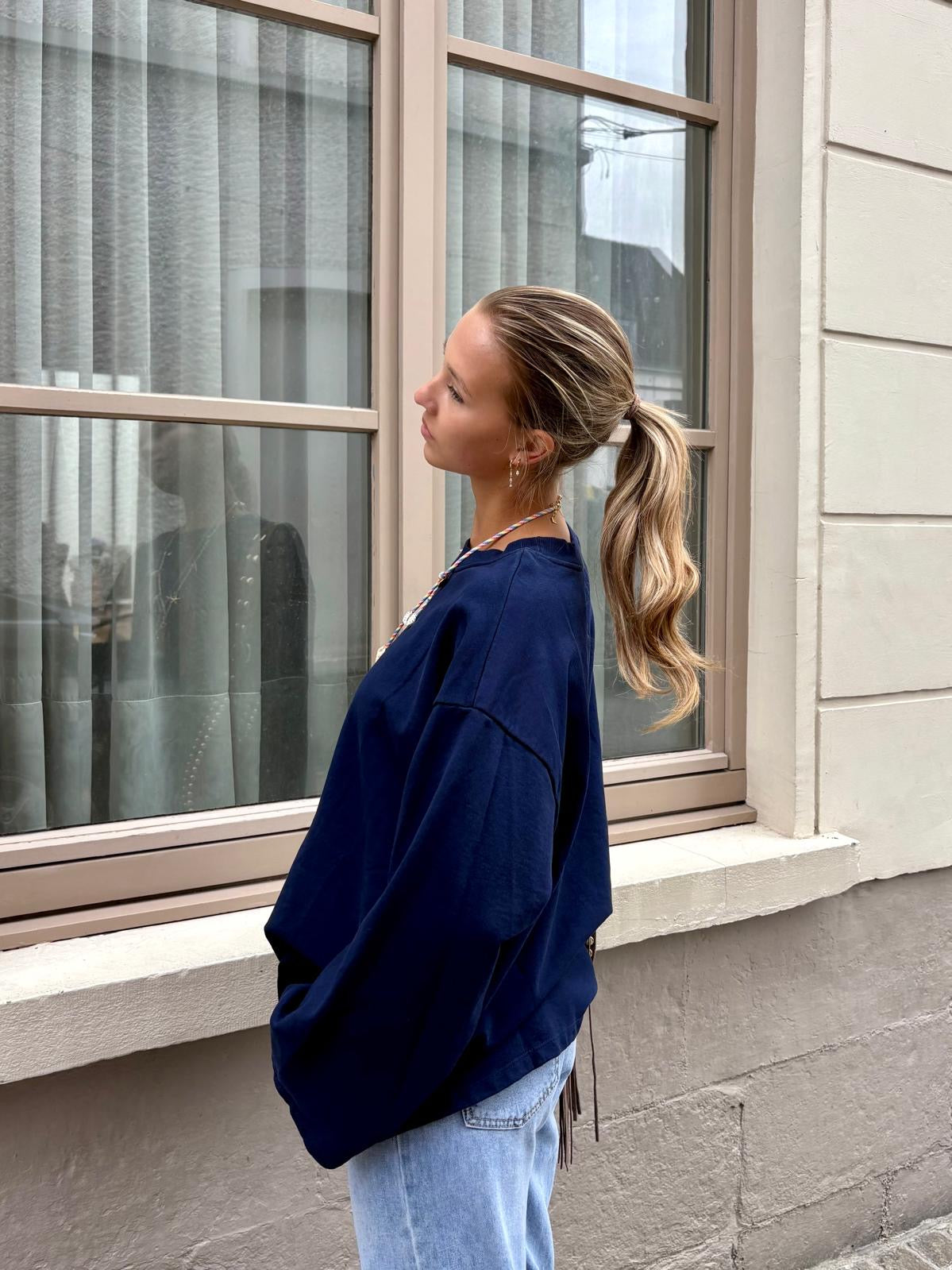 Pull bleu marine - FANY