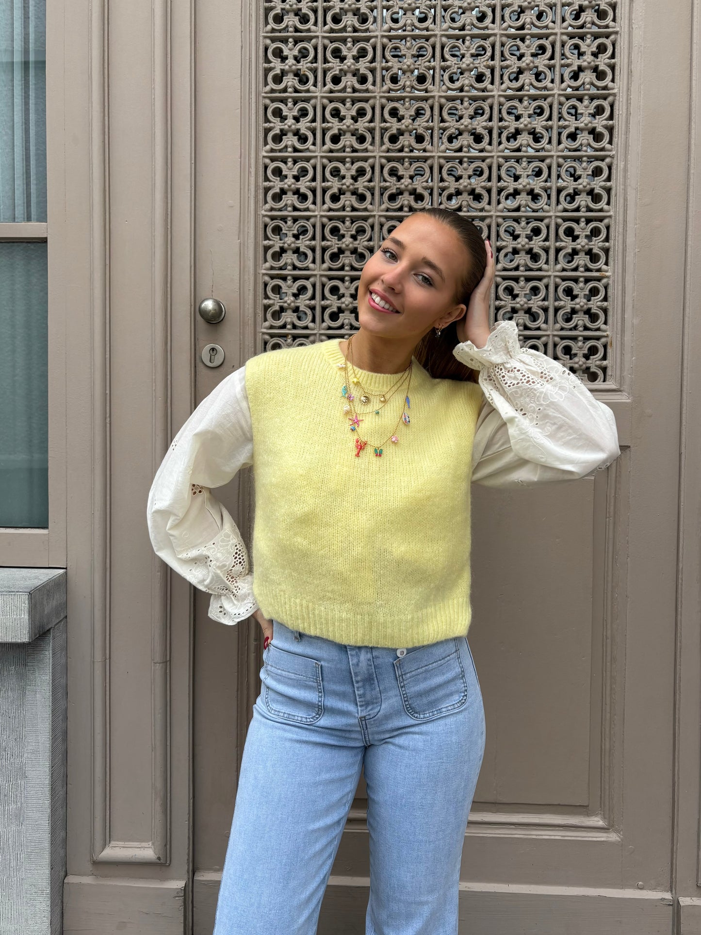 Pull jaune - LOLA