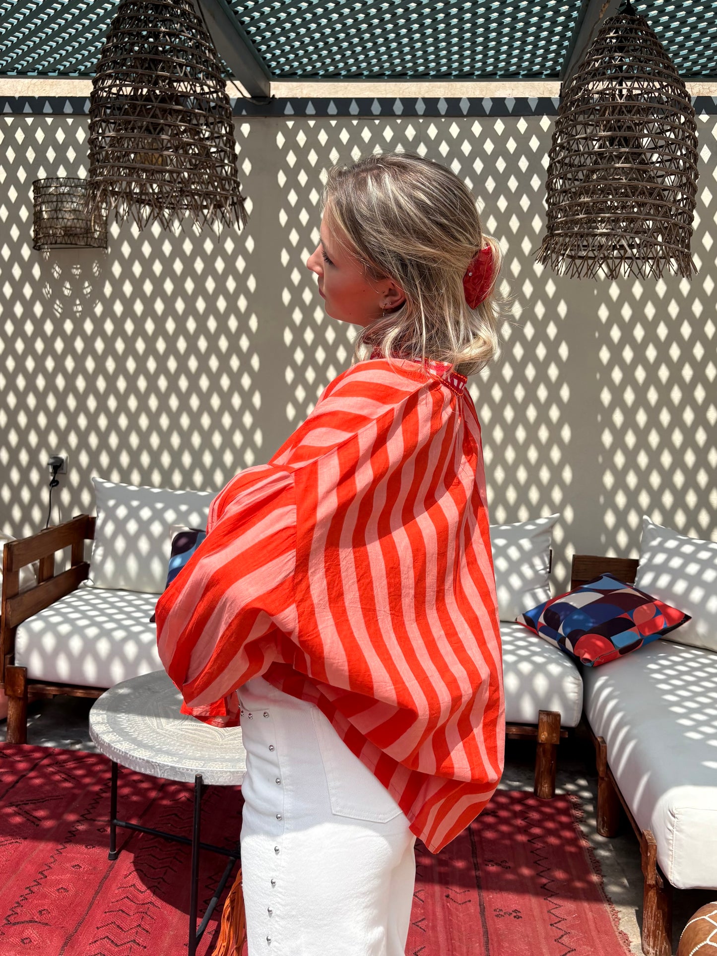 Chemise orange - STEF