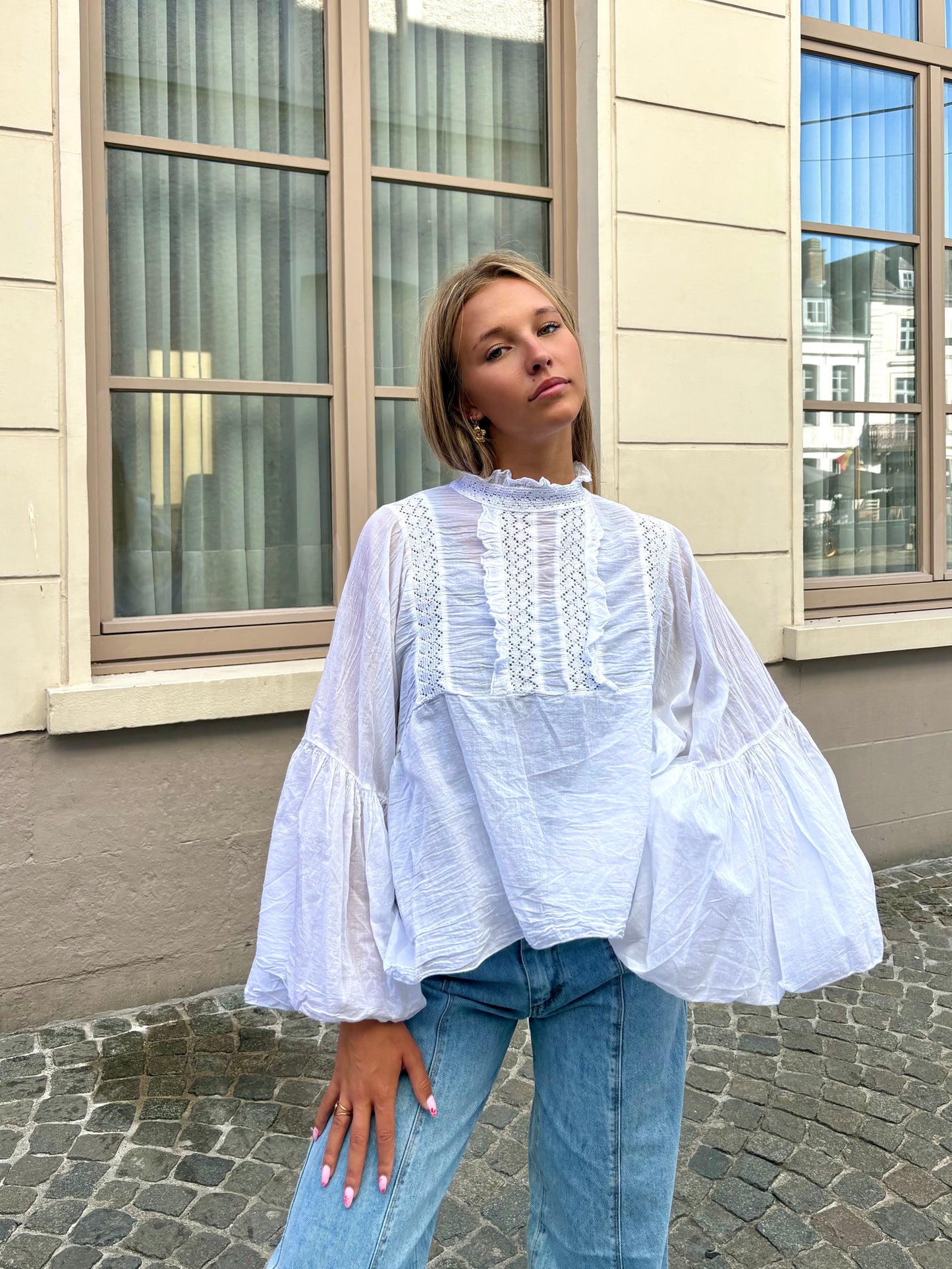 Chemisier blanc - LUCIE