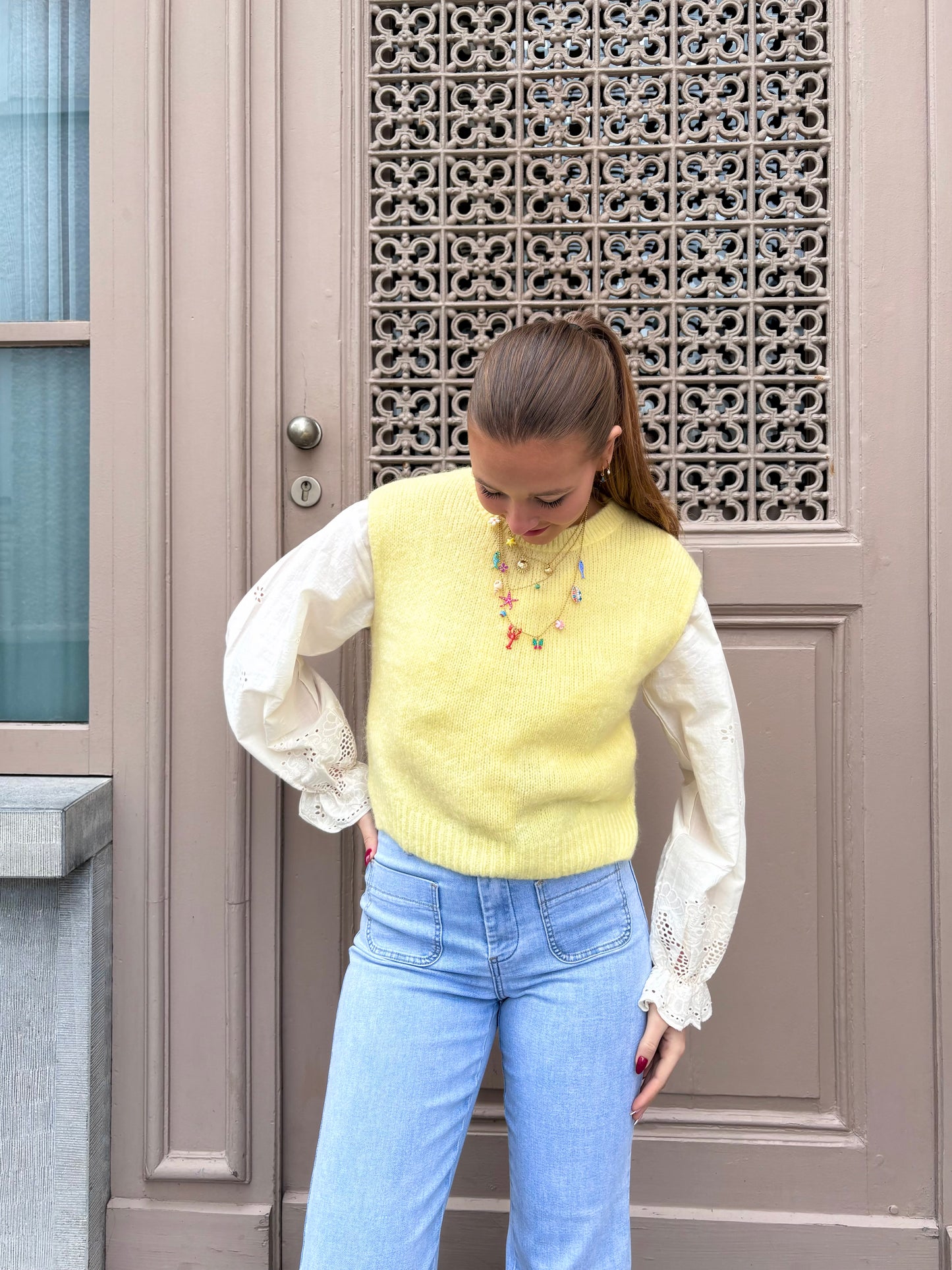 Pull jaune - LOLA