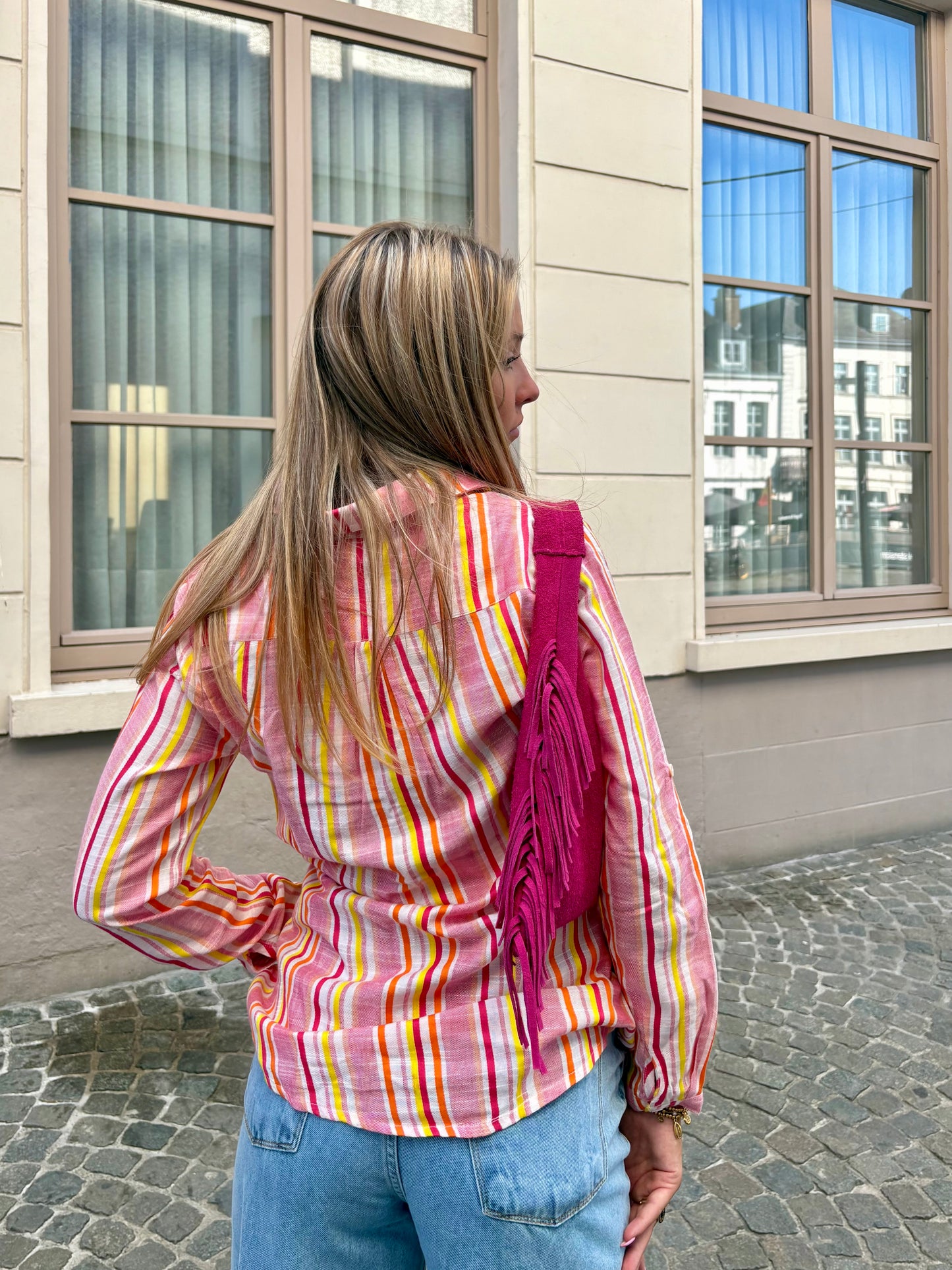 Chemise rose - ELENIE