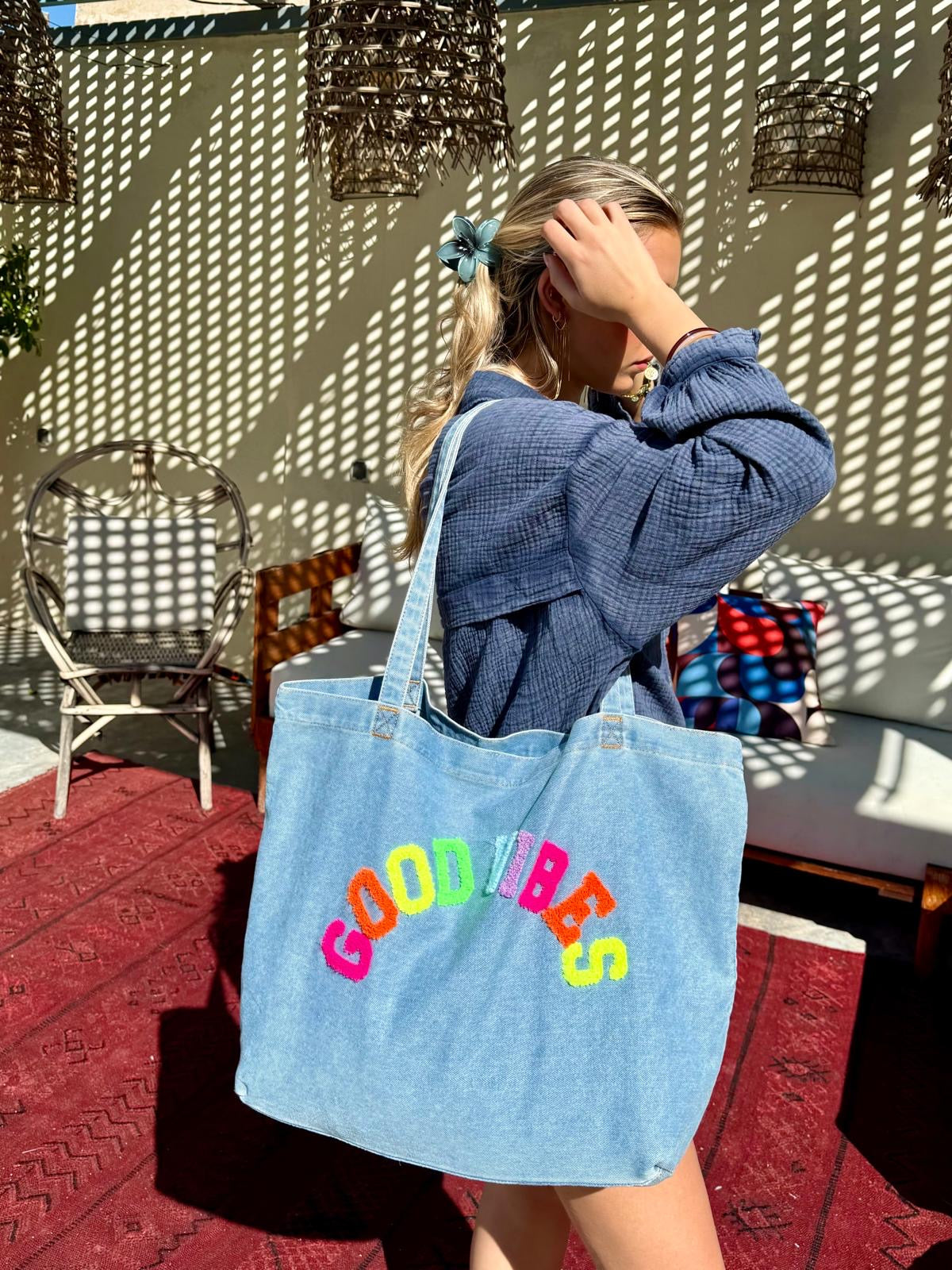 Robe bleu - OLIVIA