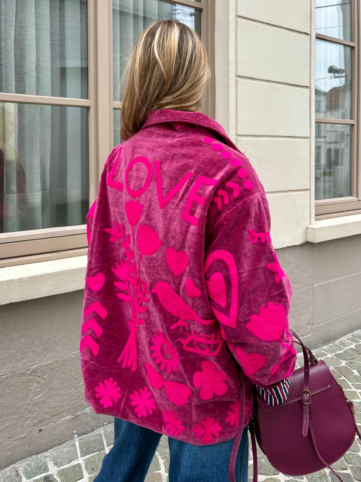 Veste bordeaux - LONA