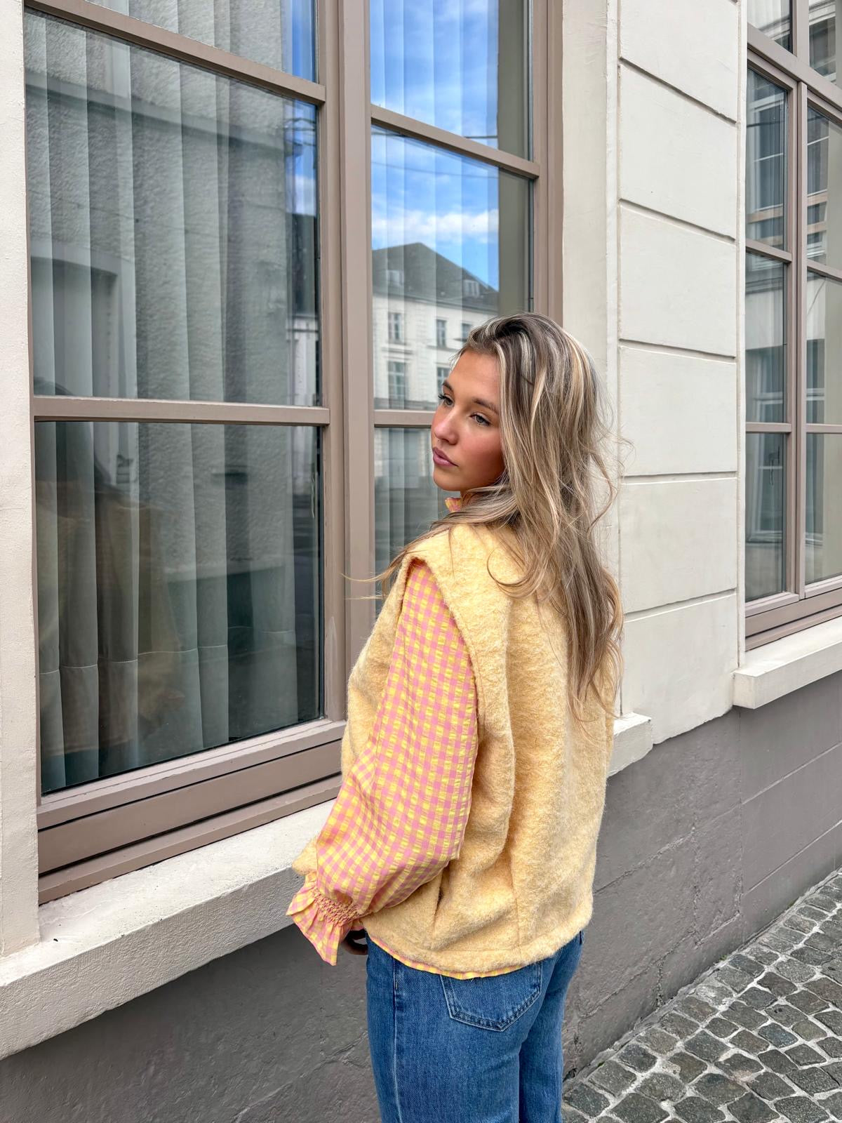 Gilet jaune clair - CARLA