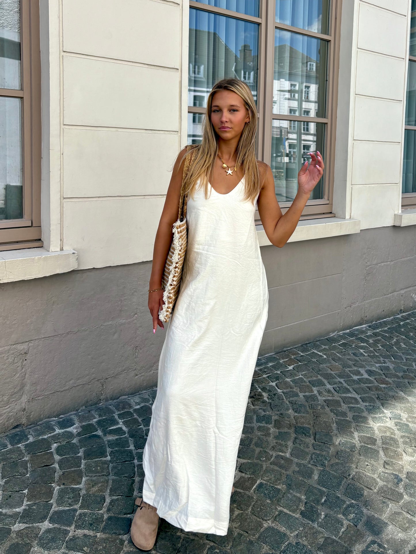 Robe blanche - SONIA