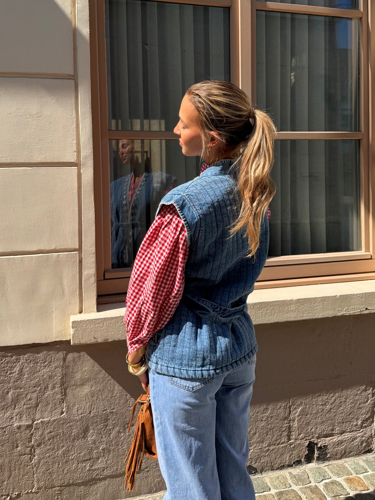 Boléro en jeans - SYLVIA