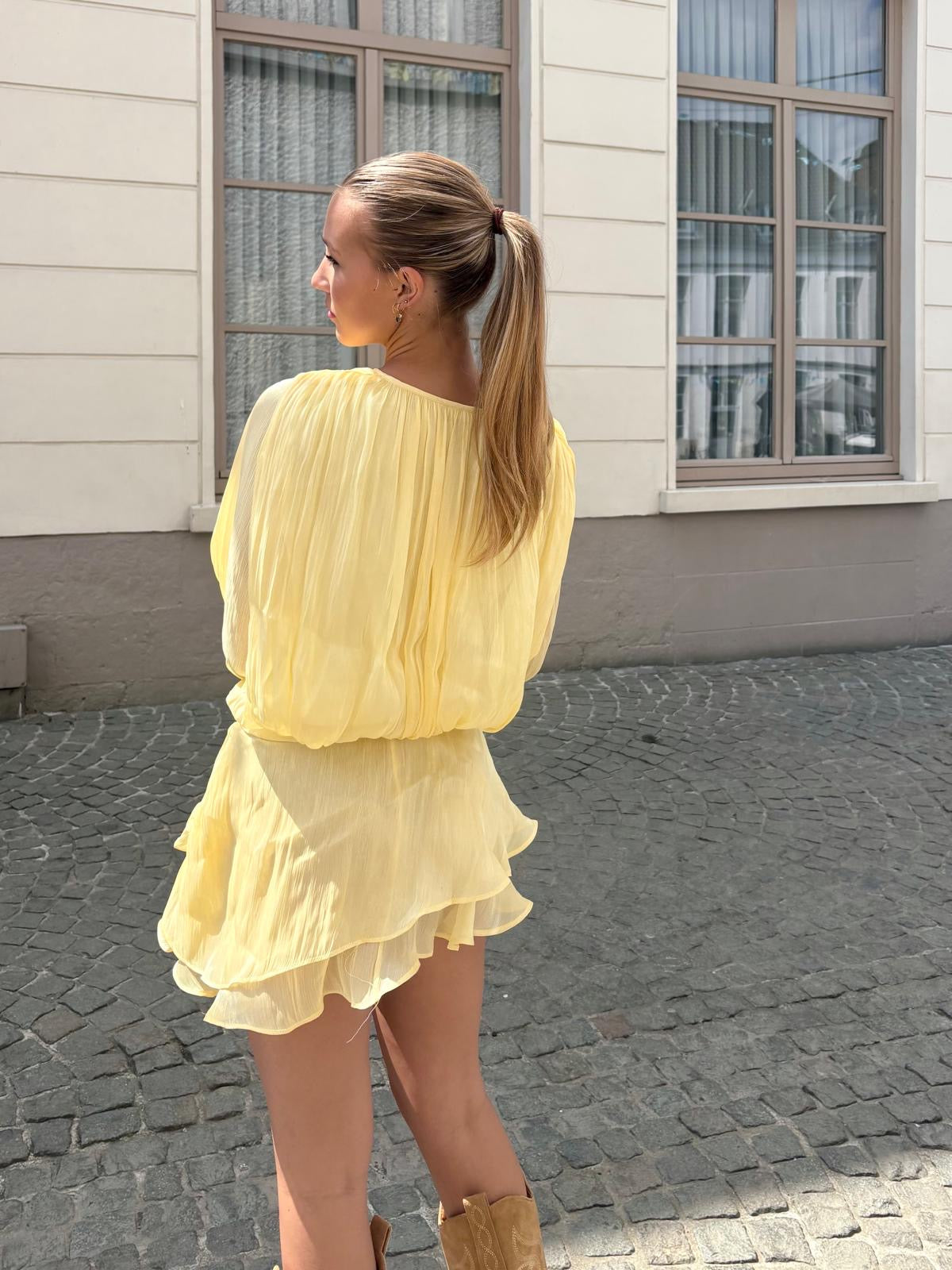 Robe jaune - LOLITA