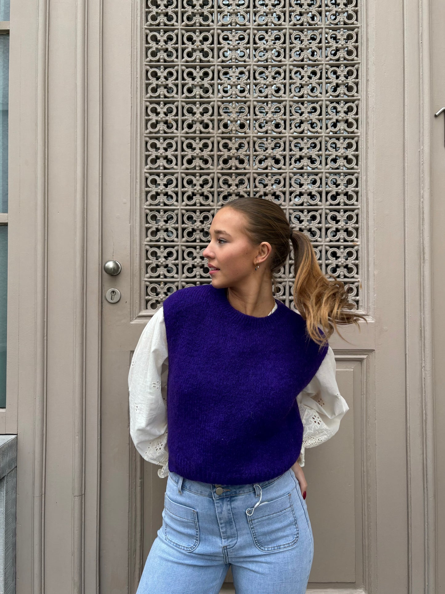 Pull mauve - LOLA
