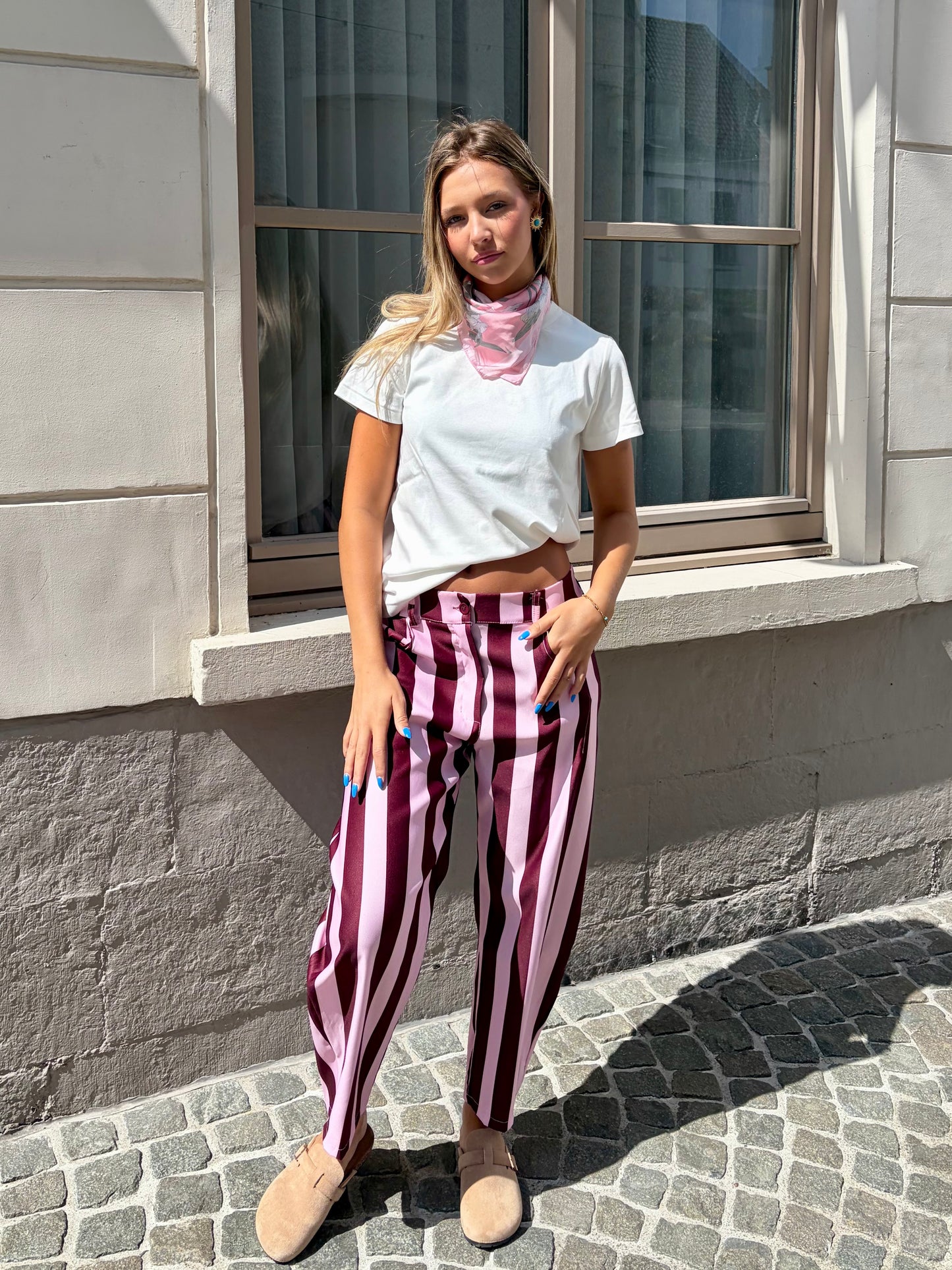 Pantalon bordeaux - CLEM