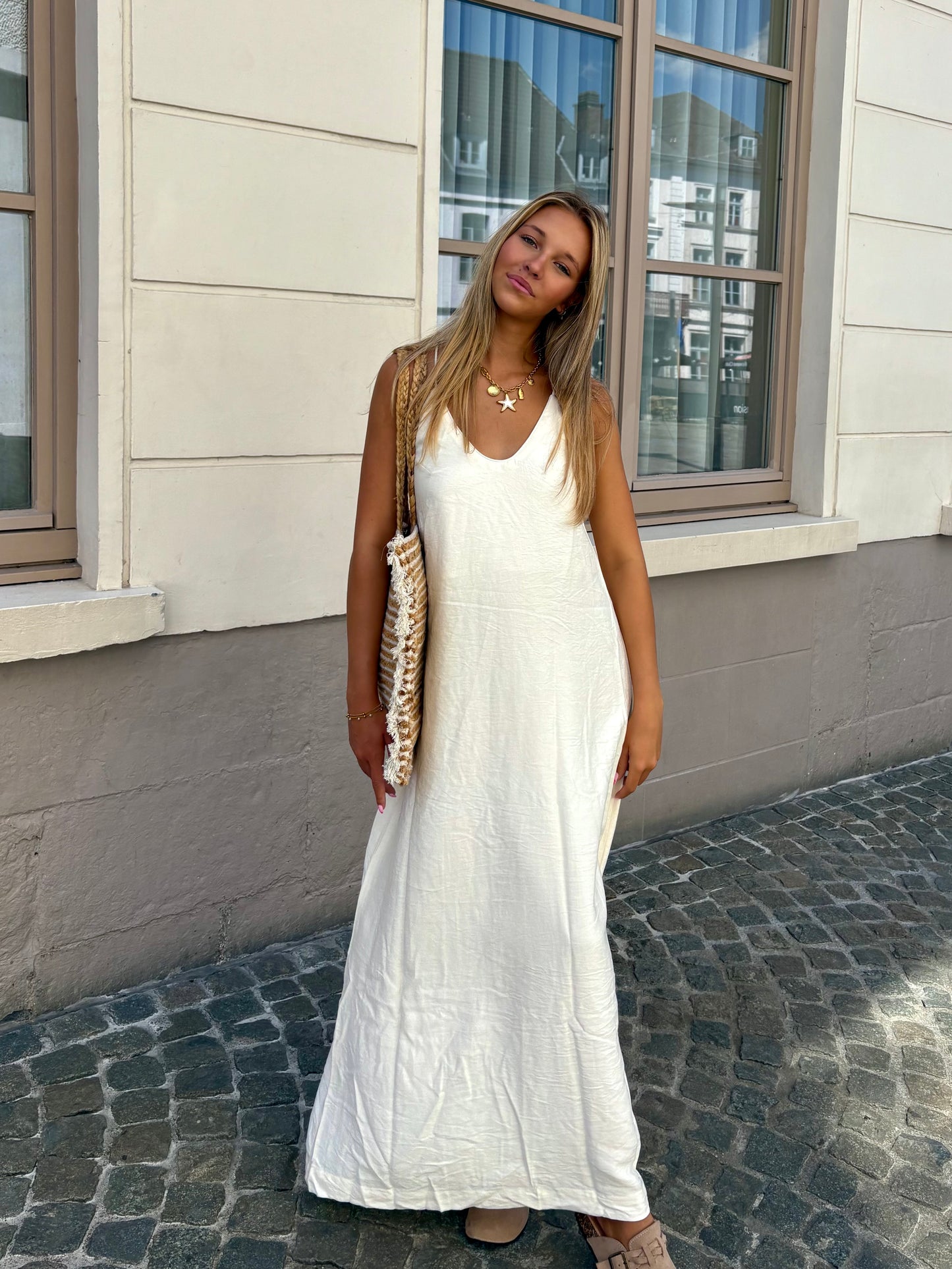 Robe blanche - SONIA