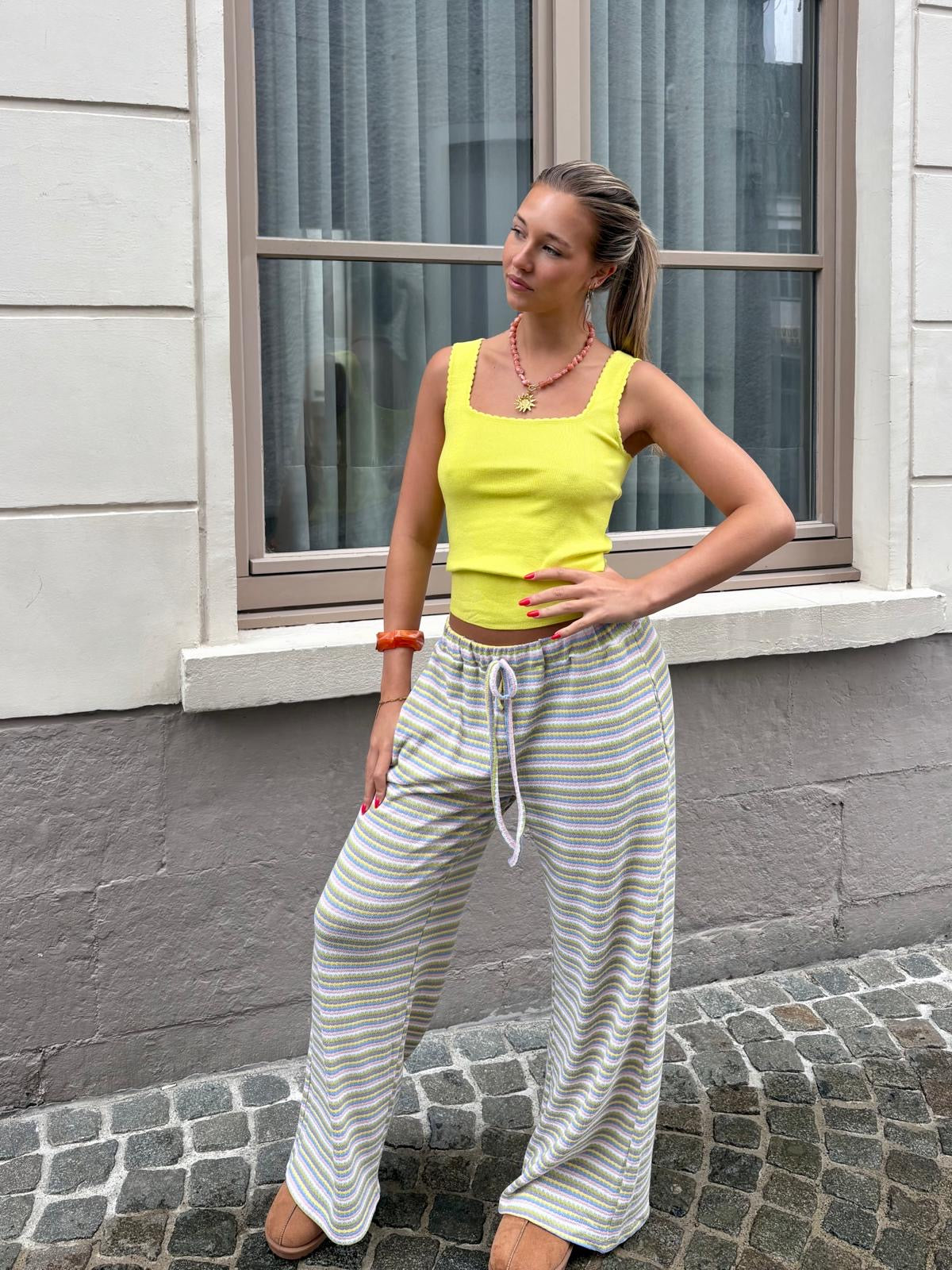 Top jaune - ORIANE