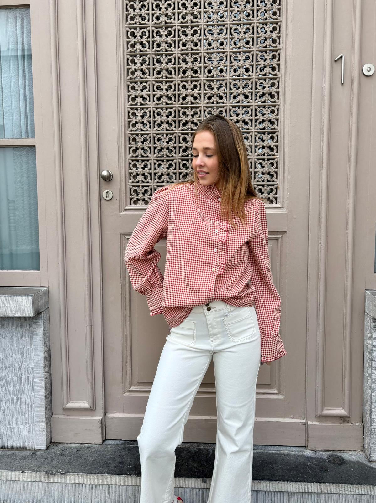 Chemisier rouge - ALMA