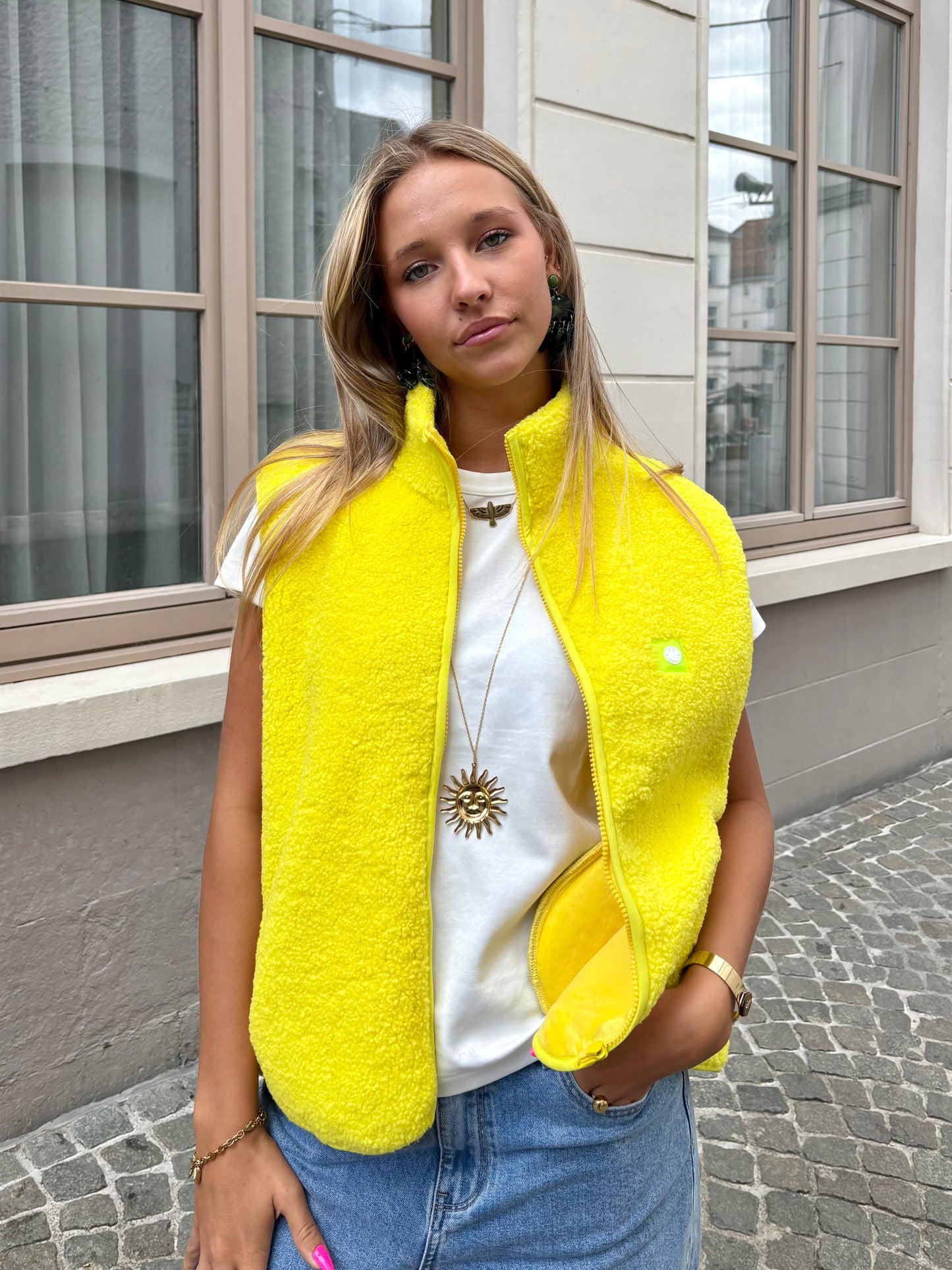 Polaire jaune - JANY