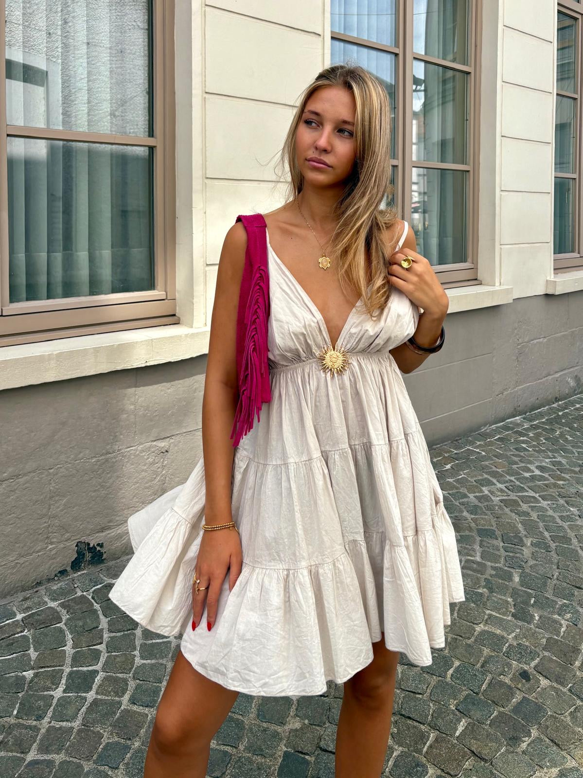 Robe beige - SABINE