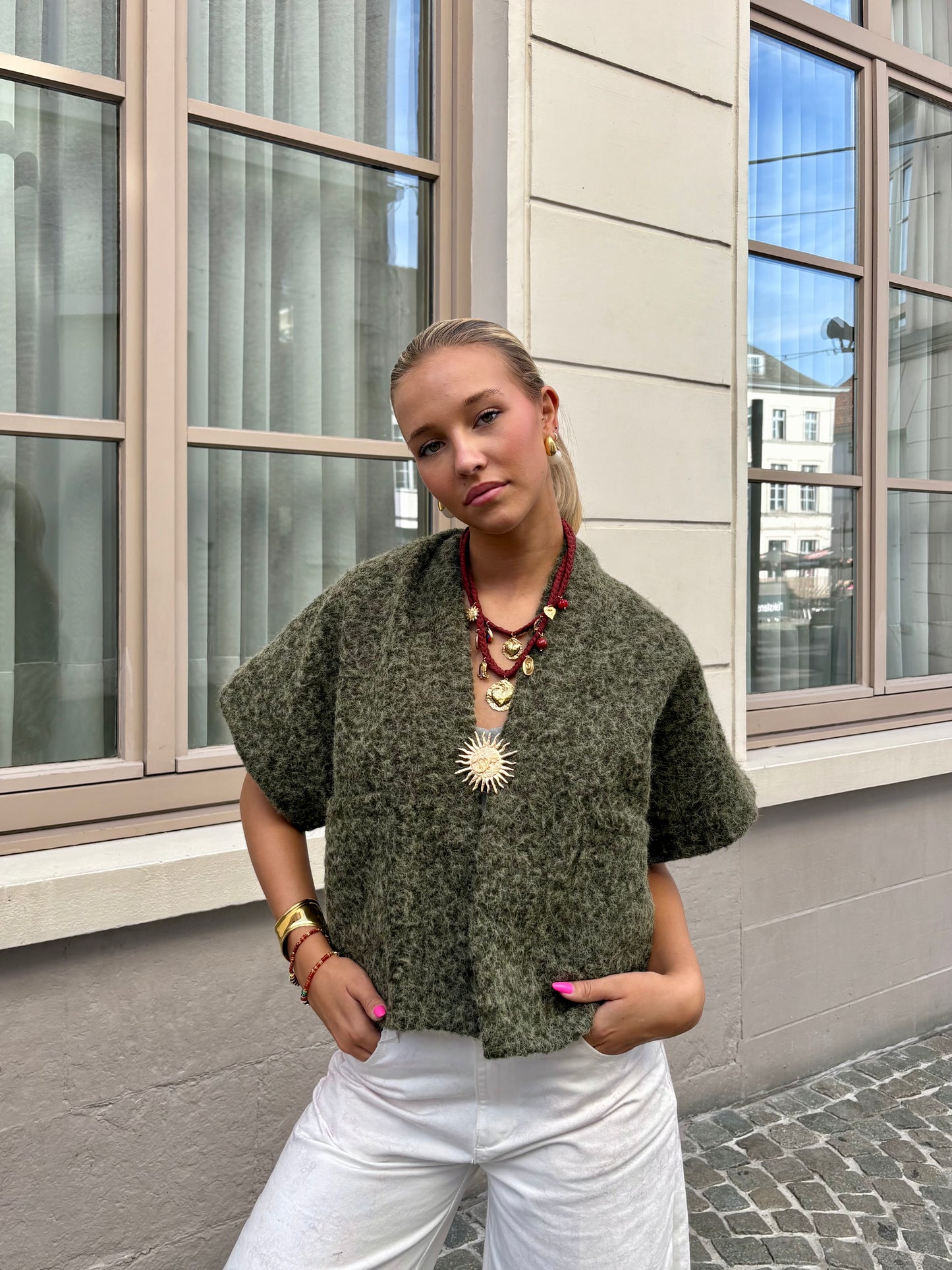 Gilet kaki - ETHEL