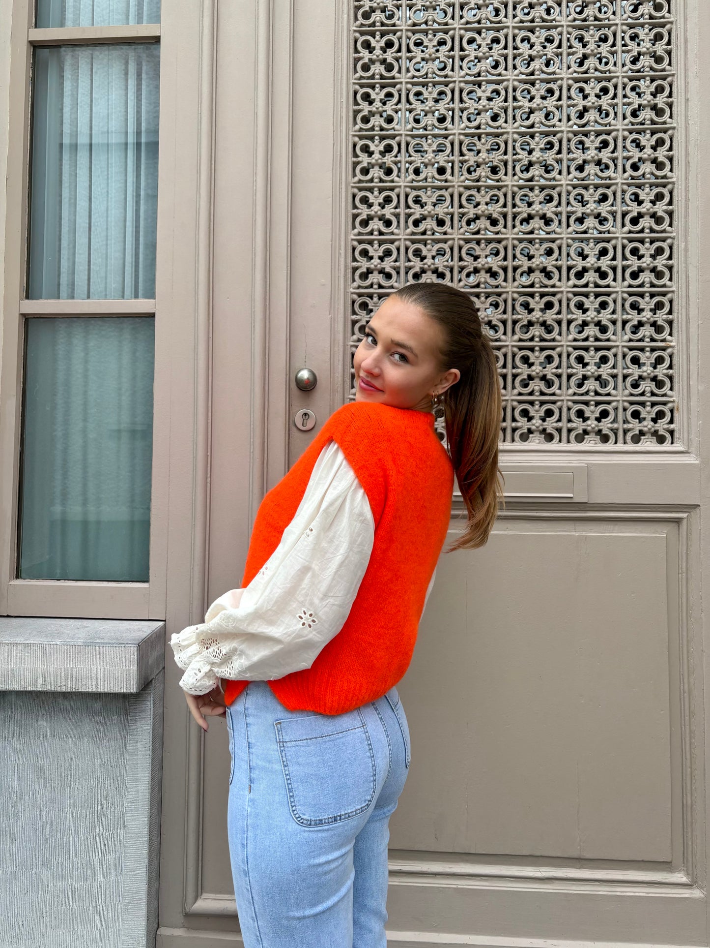 Pull rouge - LOLA