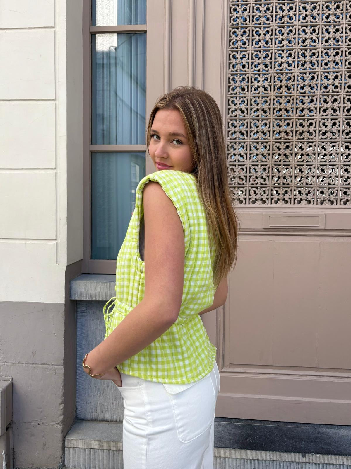 Veste verte - CÉLESTINE