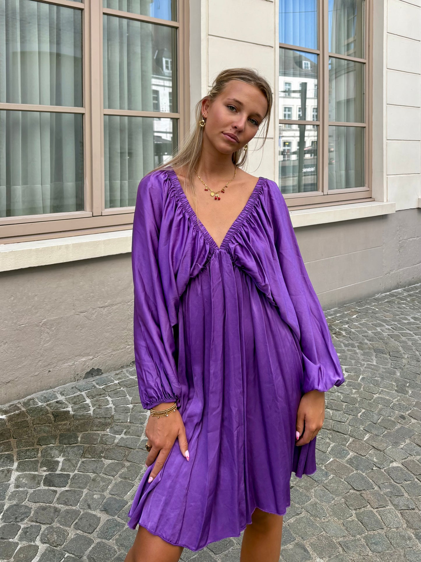 Robe mauve - FÉLICIE