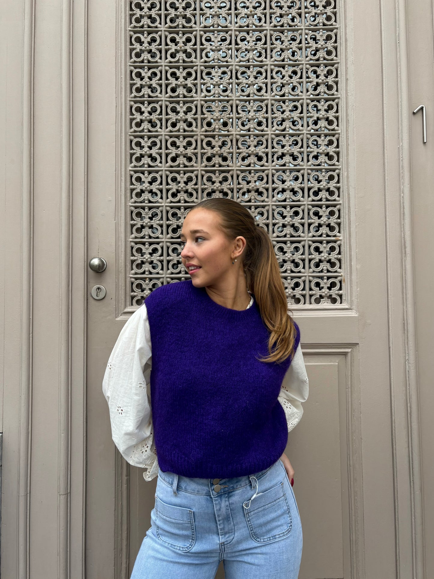 Pull mauve - LOLA