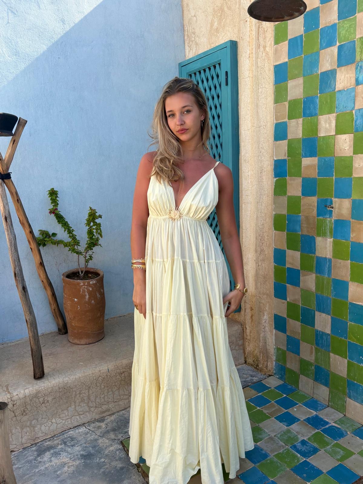 Robe jaune - SOLEIL