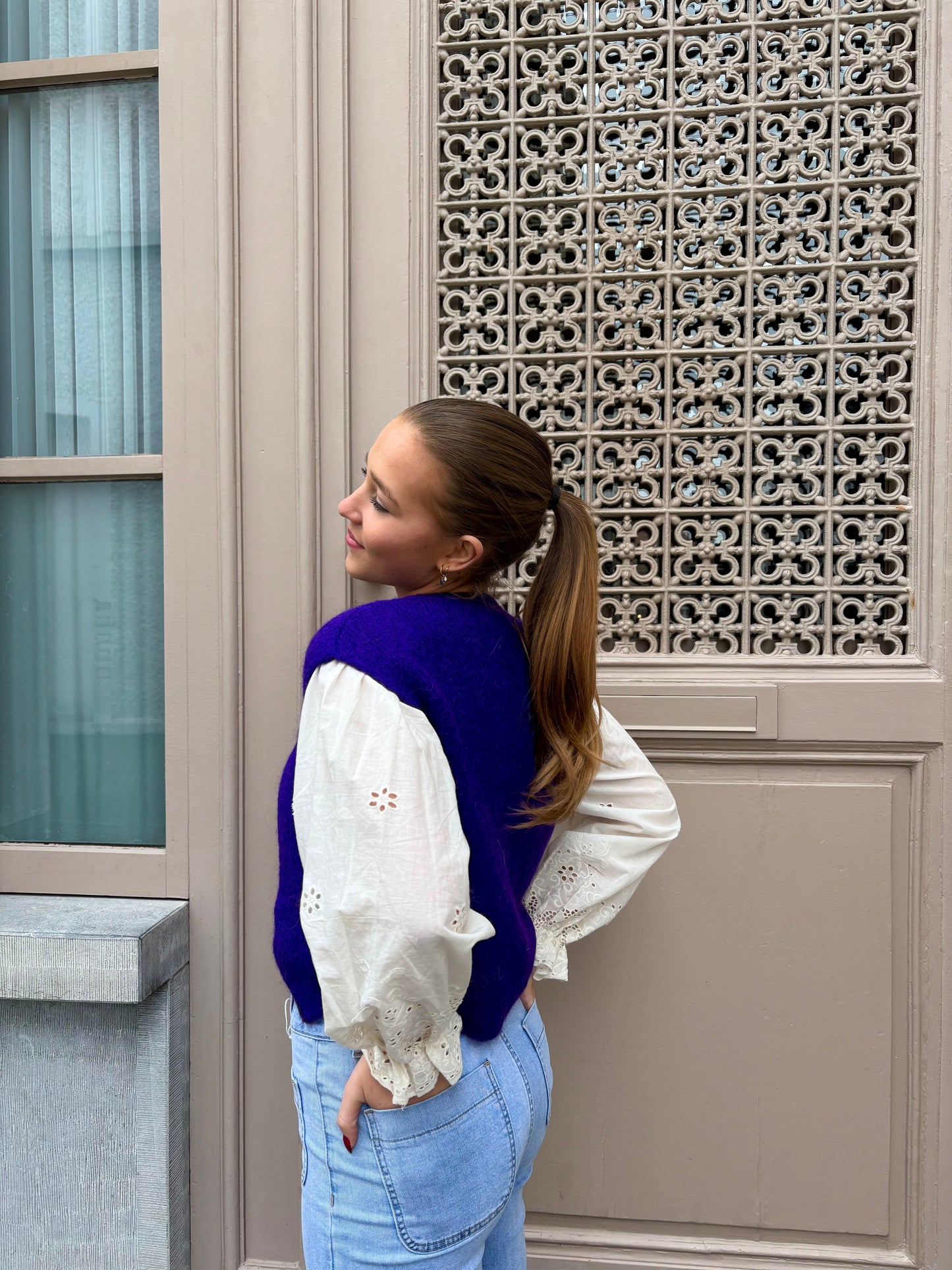 Pull mauve - LOLA