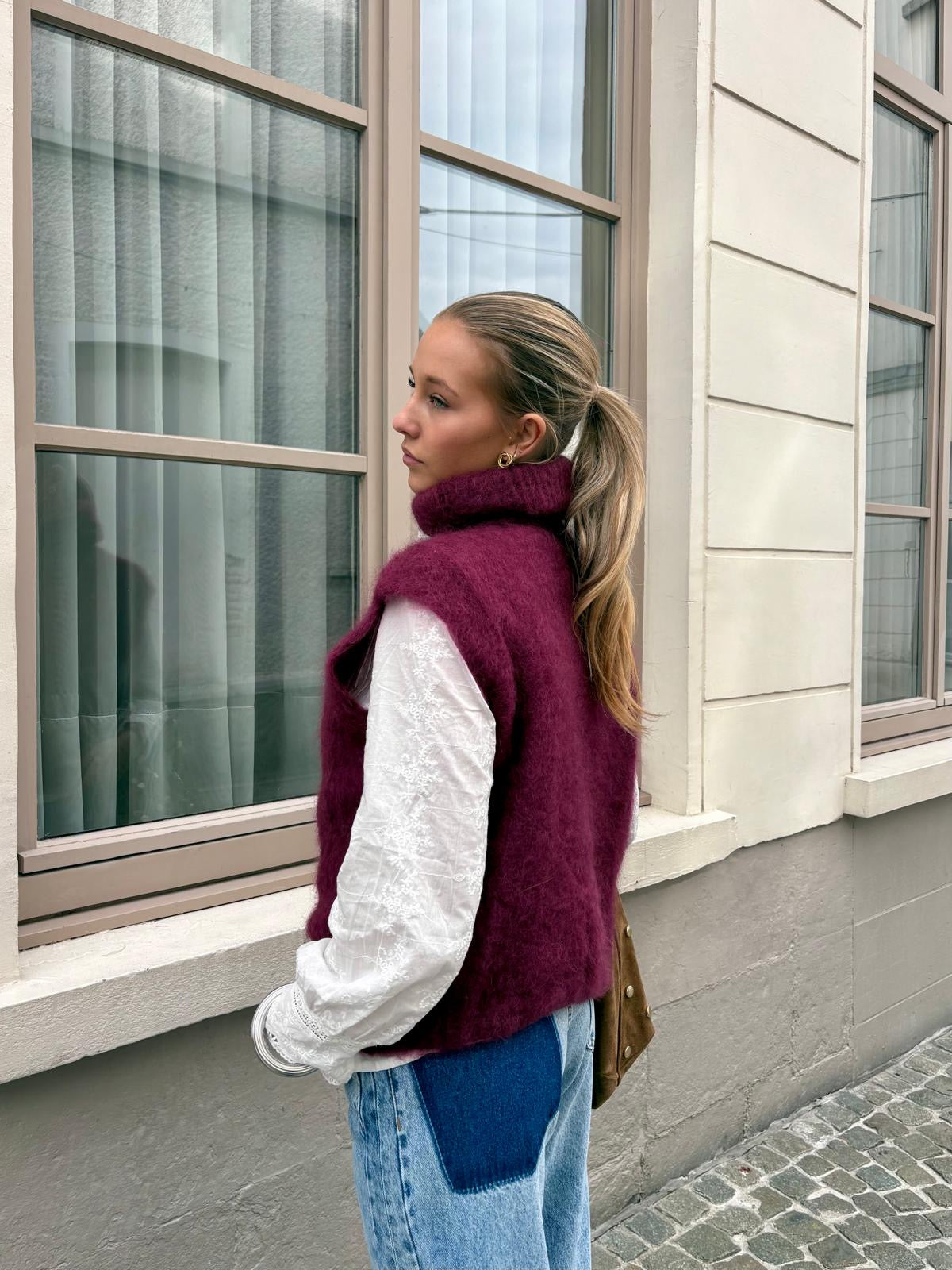 Pull bordeaux - NOLA