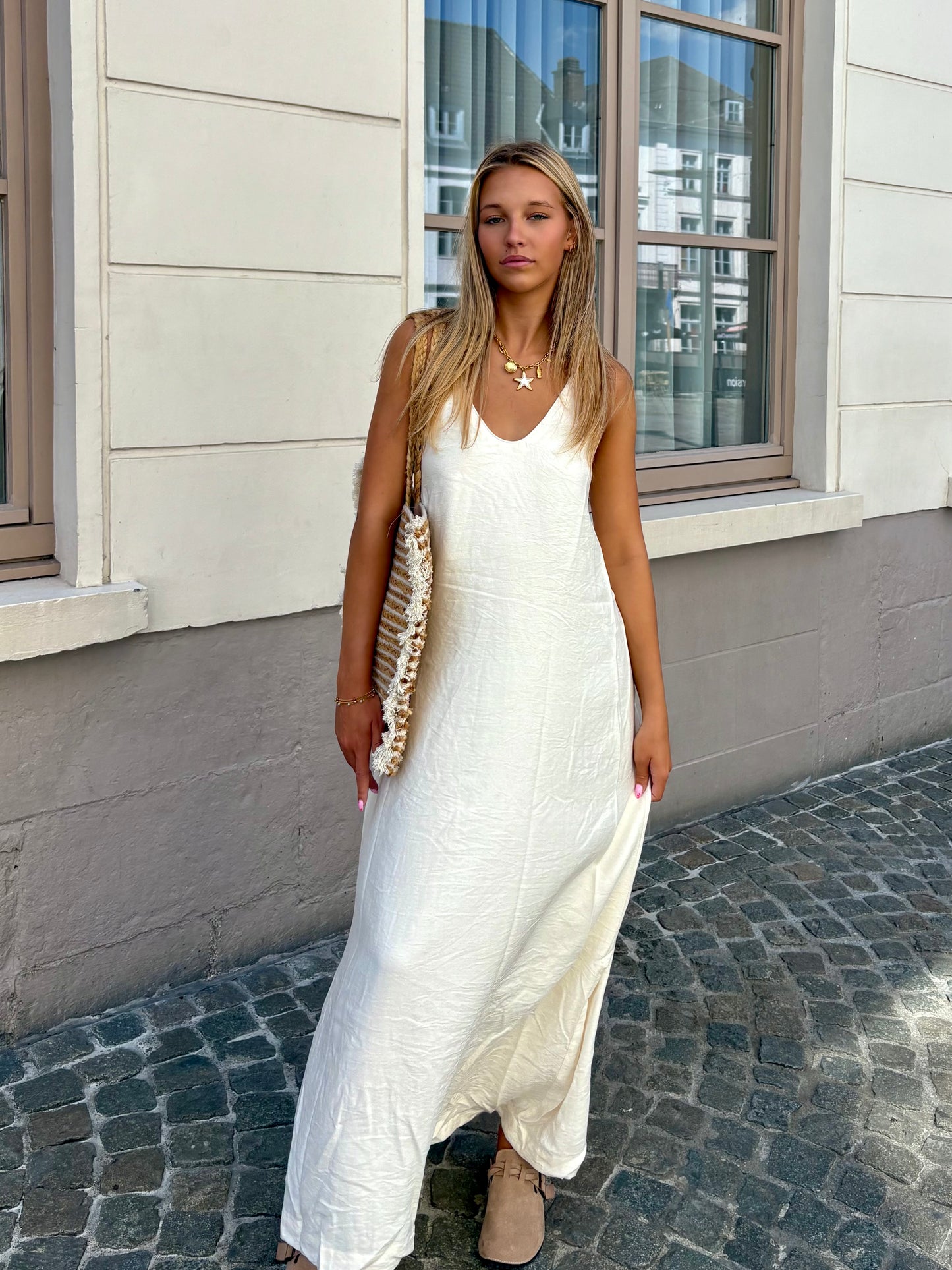 Robe blanche - SONIA