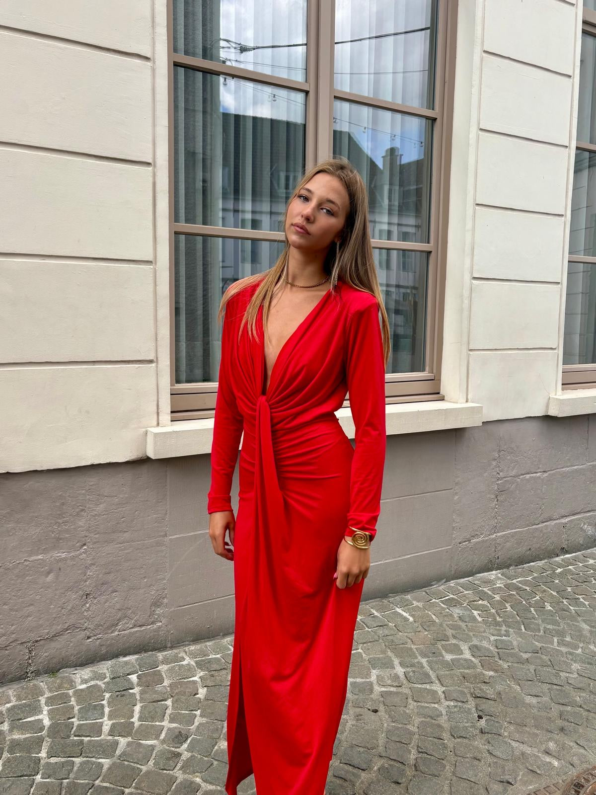 Robe rouge - SANDRA