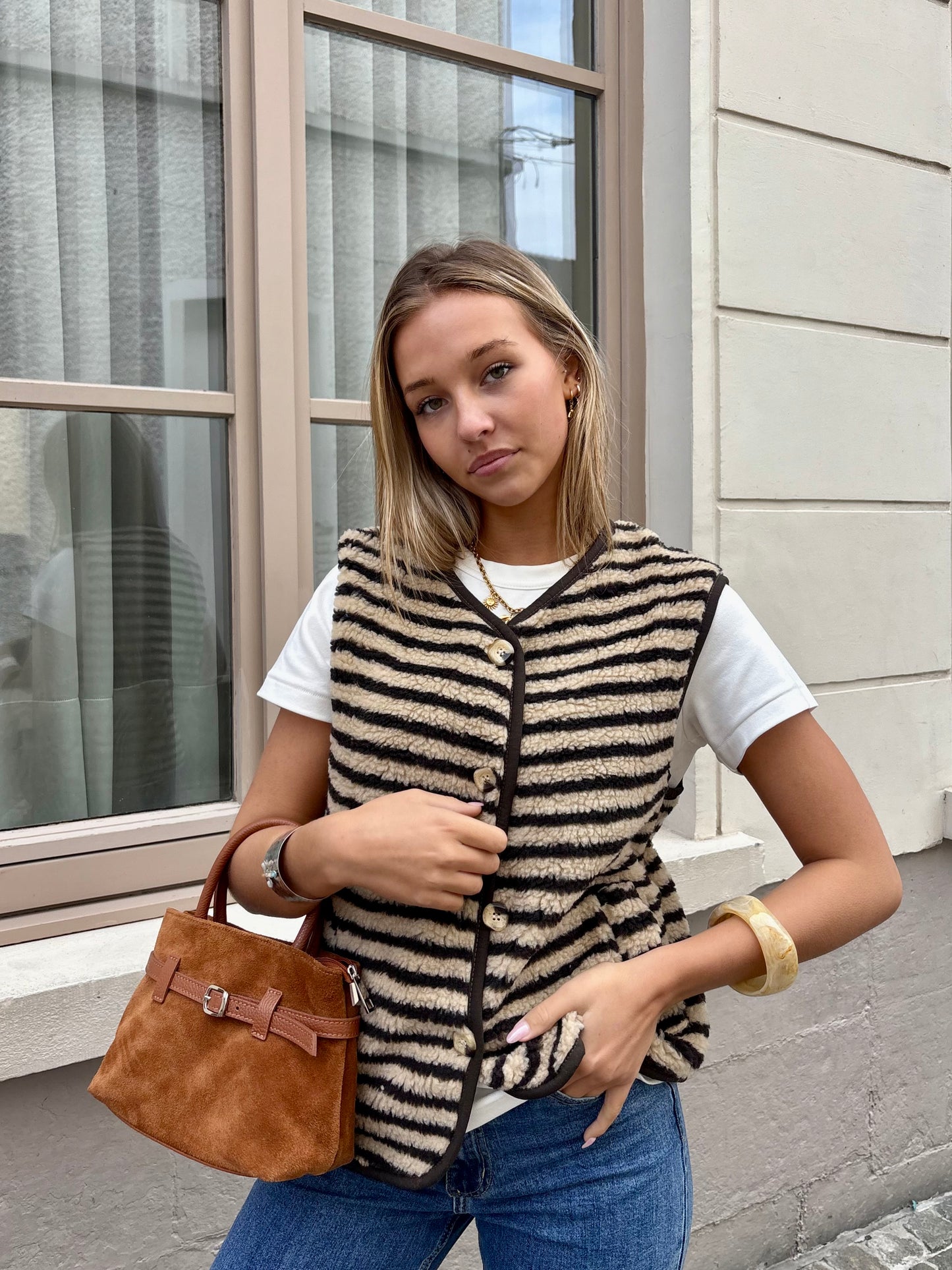 Boléro beige - KESSY