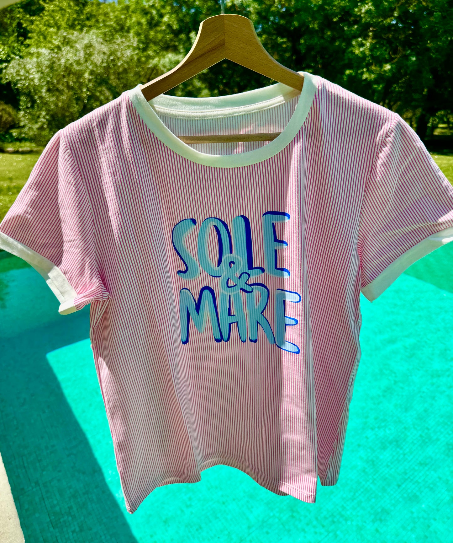 T-shirt rouge - SOLE & MARE