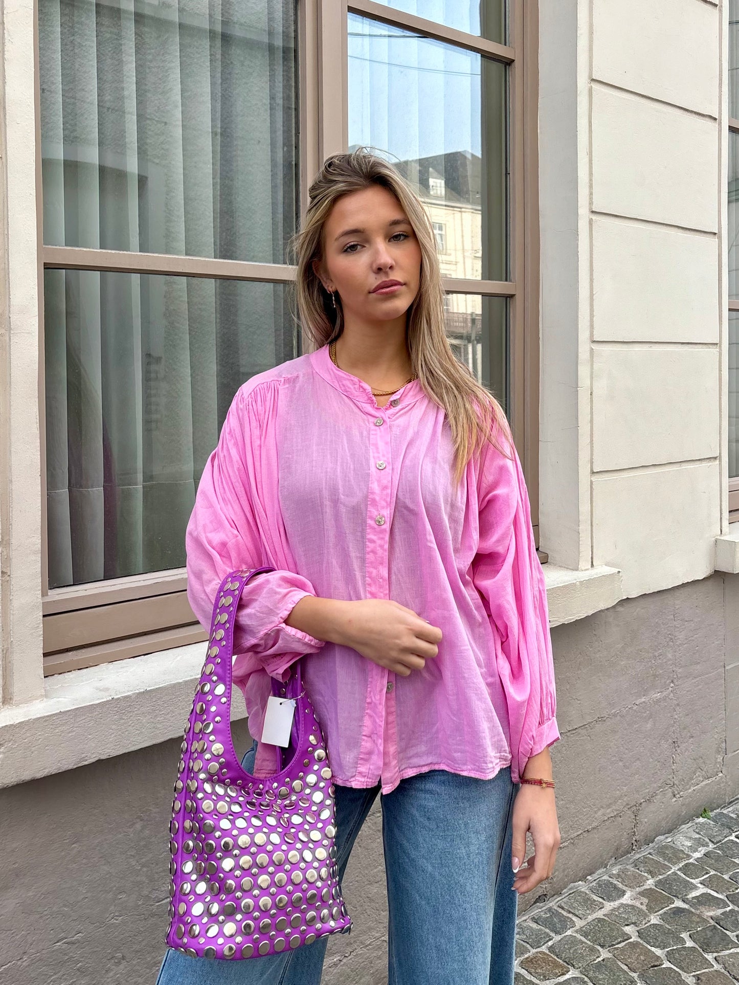 Chemisier rose - BULLE