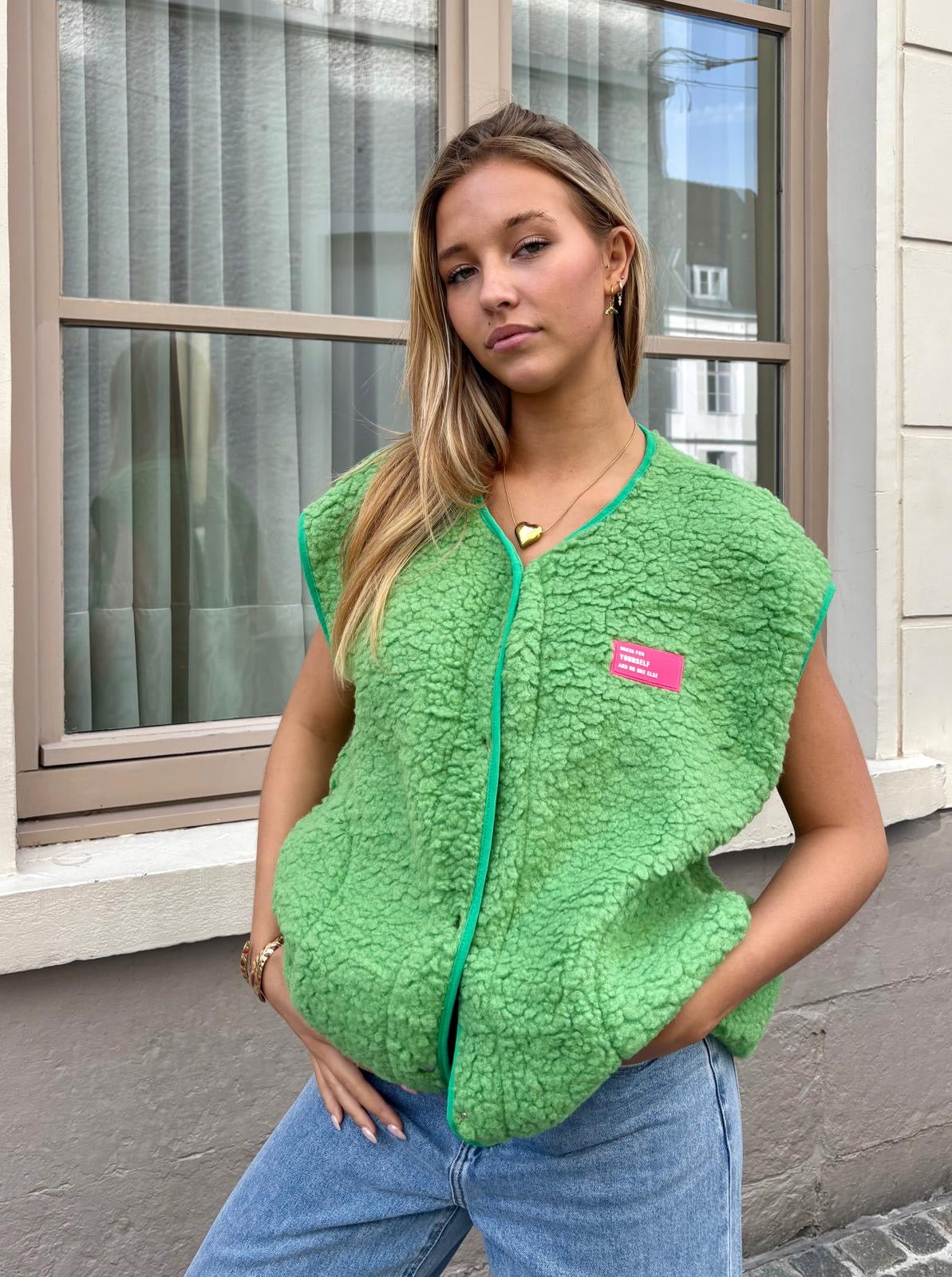 Veste polaire verte - ASTRID