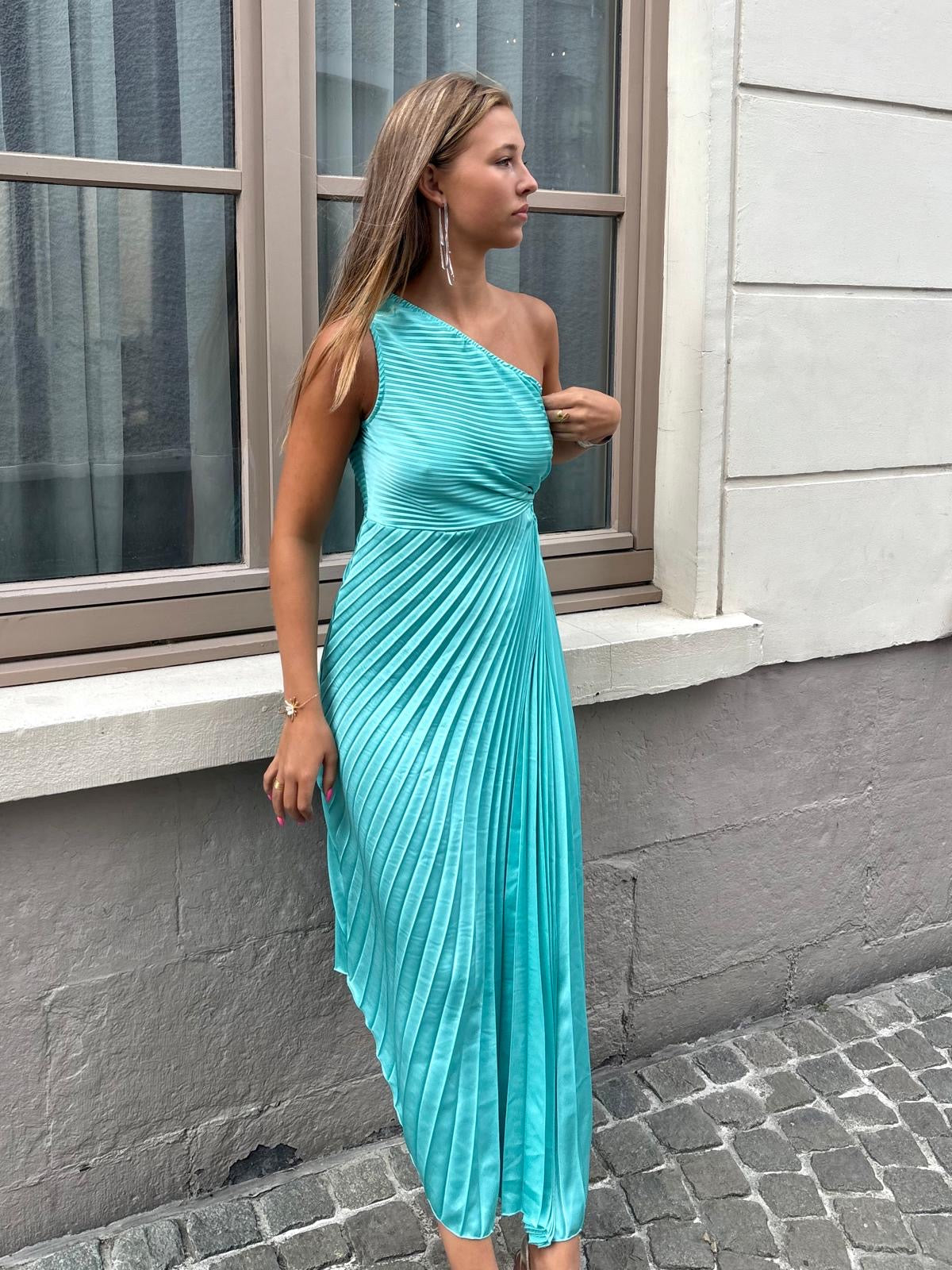 Robe turquoise - MARNY