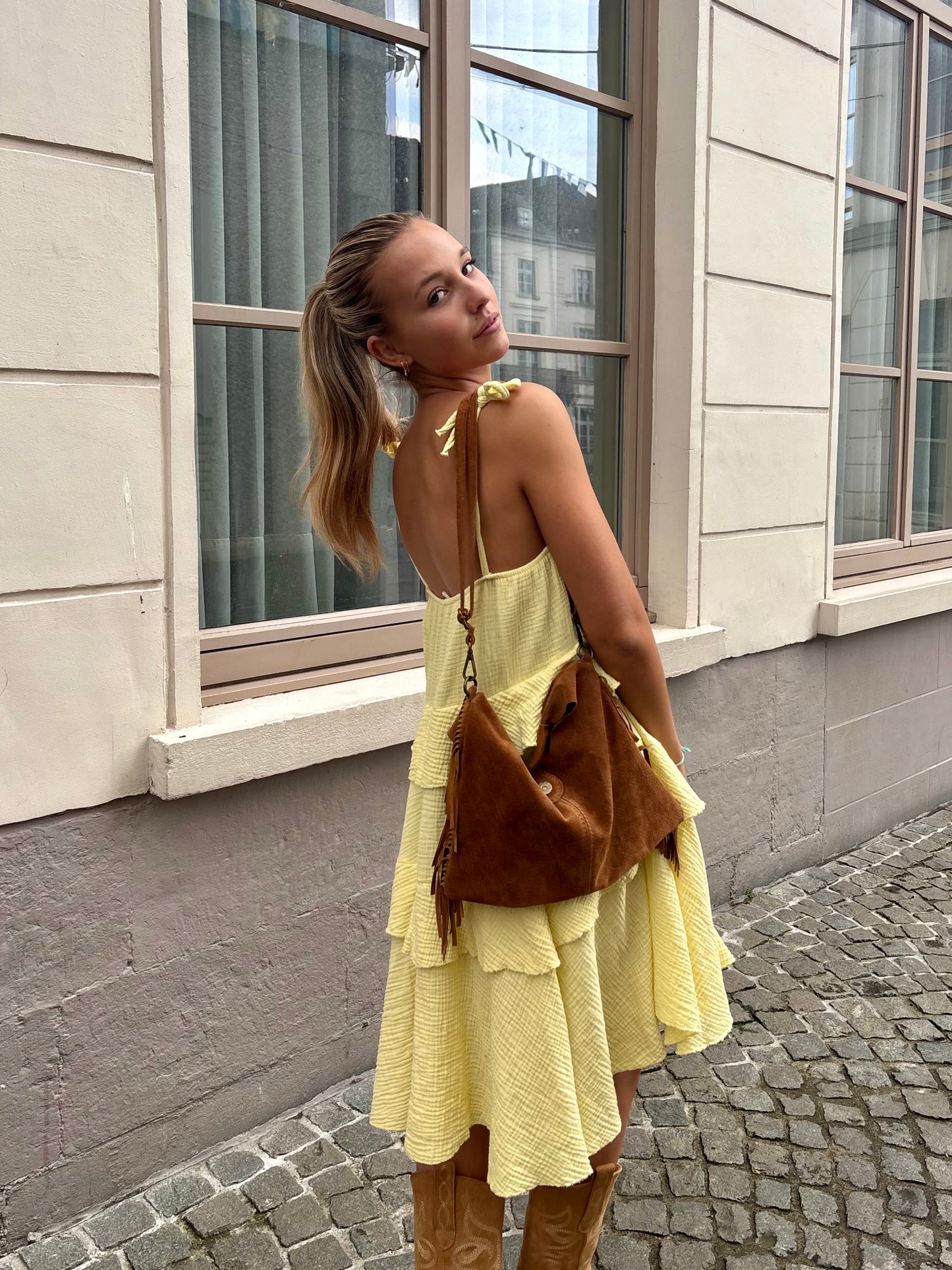 Robe jaune - PAULINE