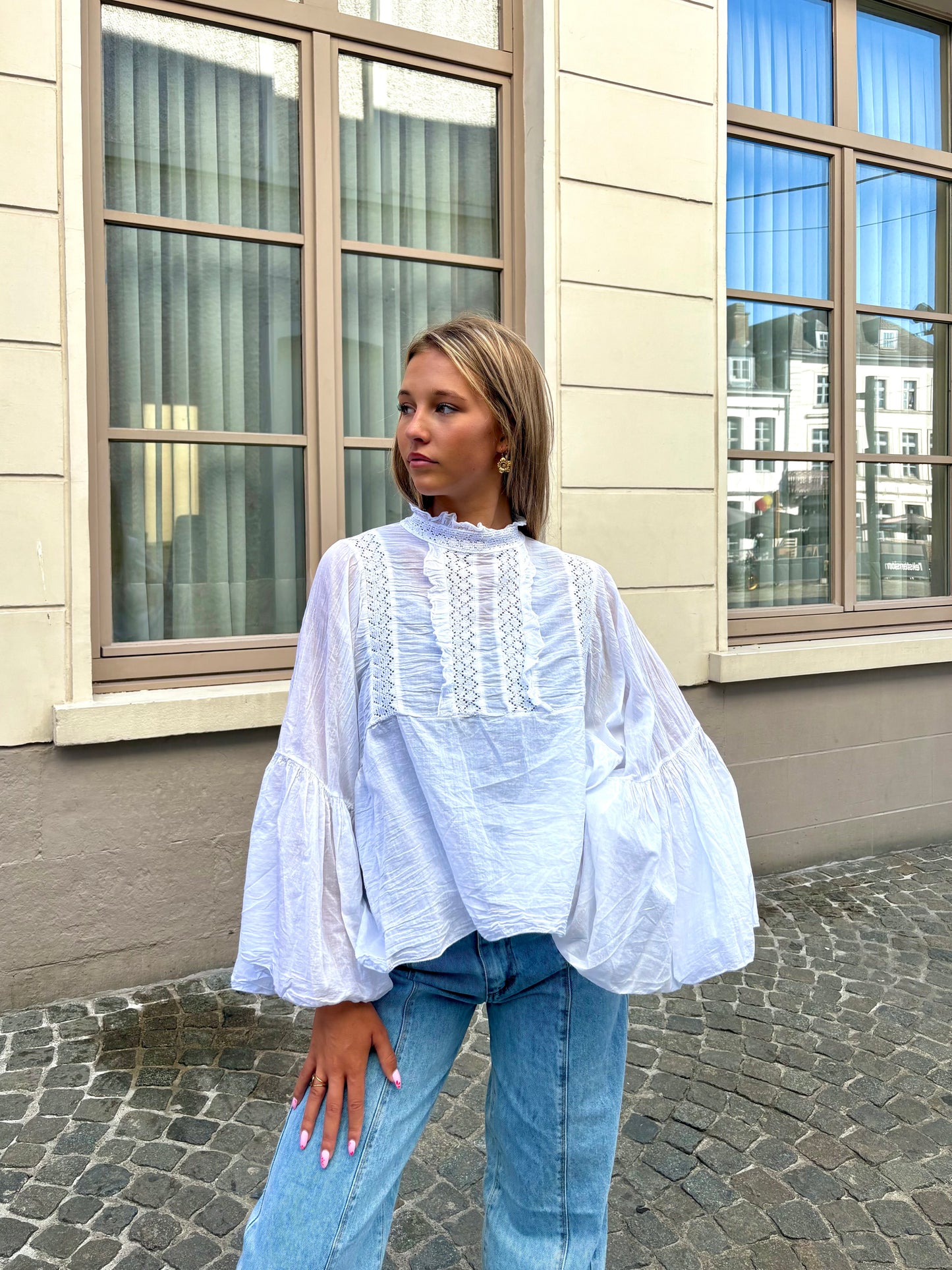 Chemisier blanc - LUCIE
