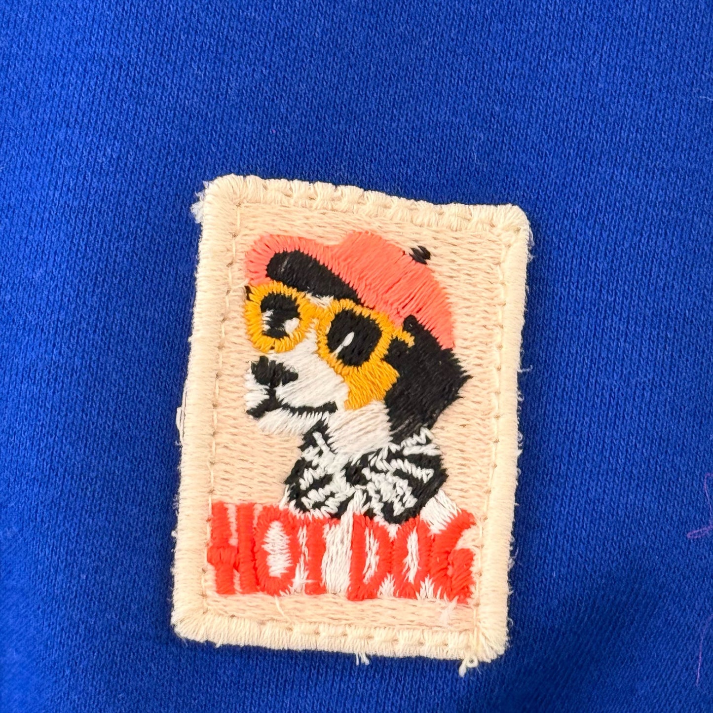 Sweat bleu roi - HOTDOG