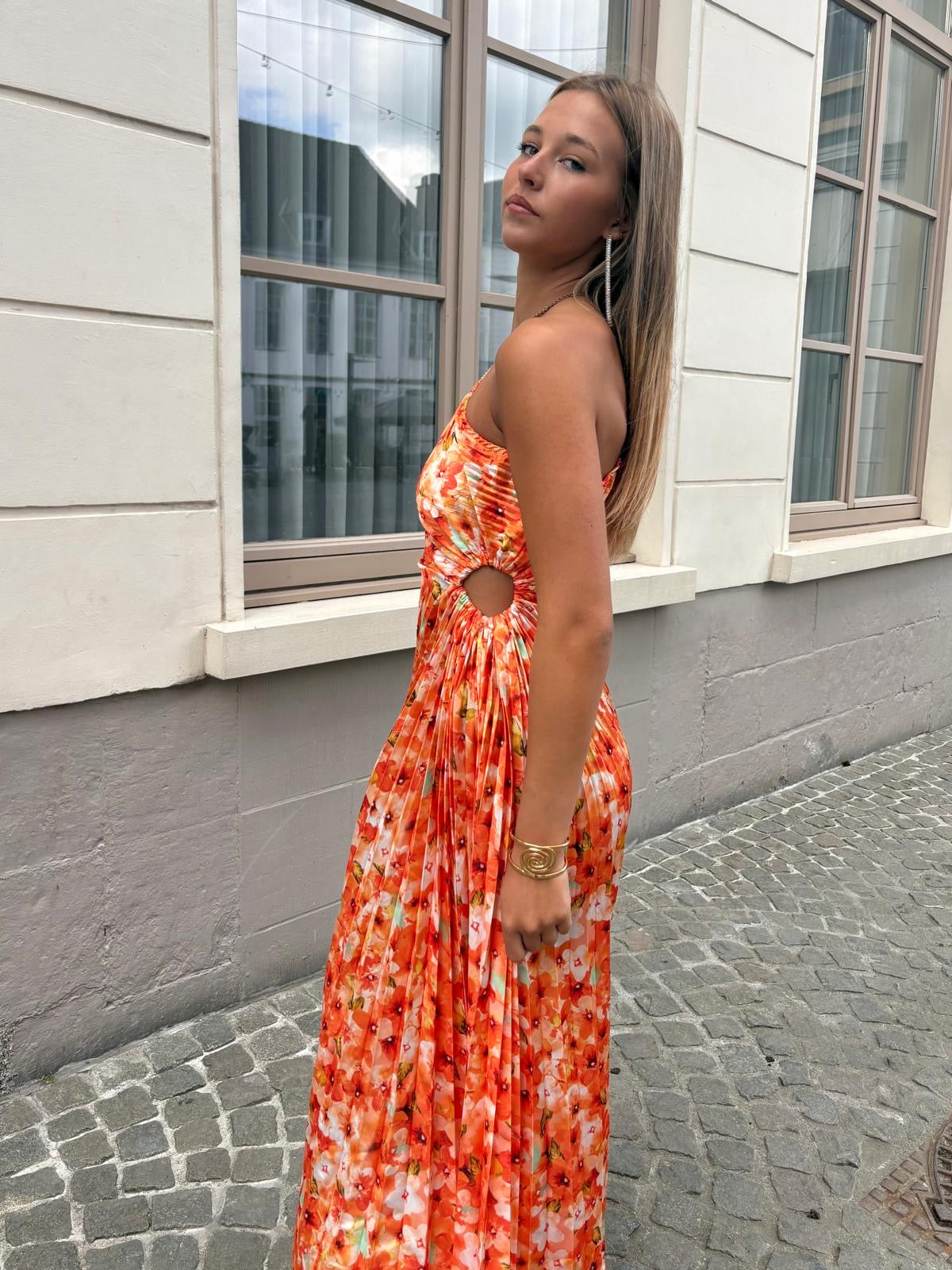 Robe orange - TESS