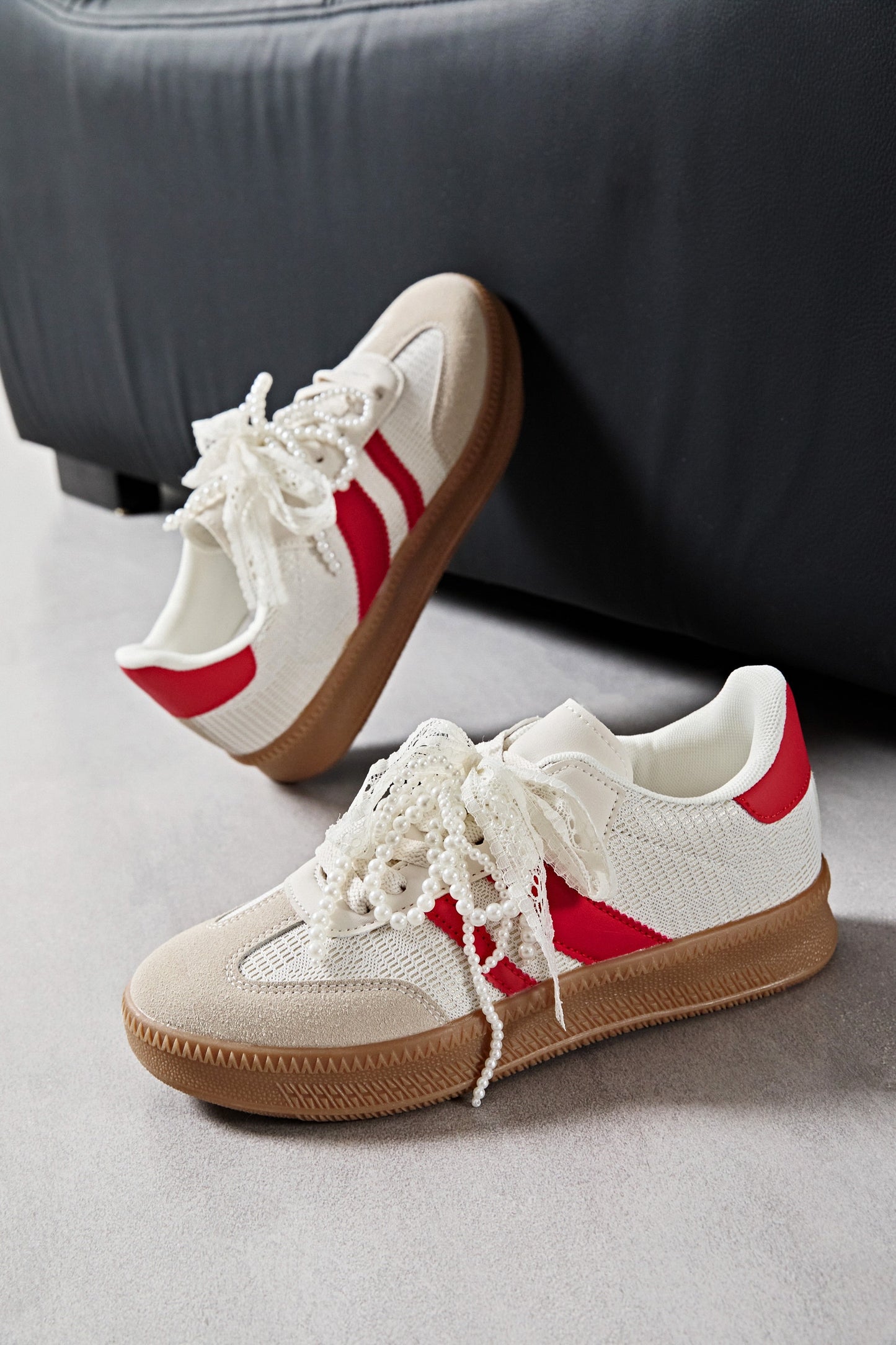 Baskets rouges - SALY