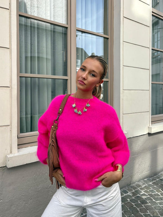 Pull rose fushia - ANDREA