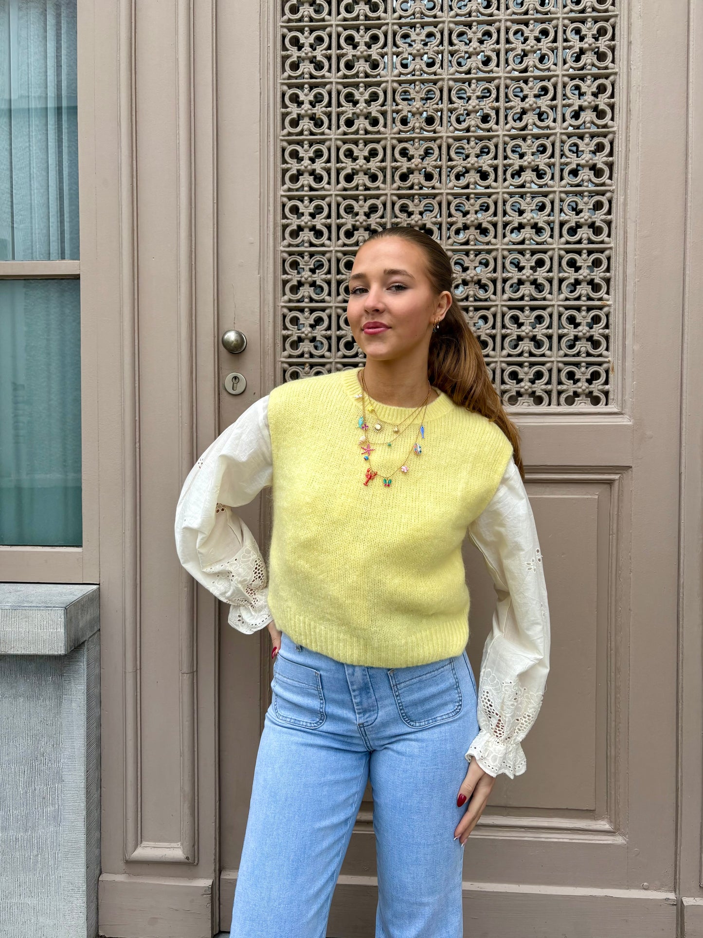 Pull jaune - LOLA
