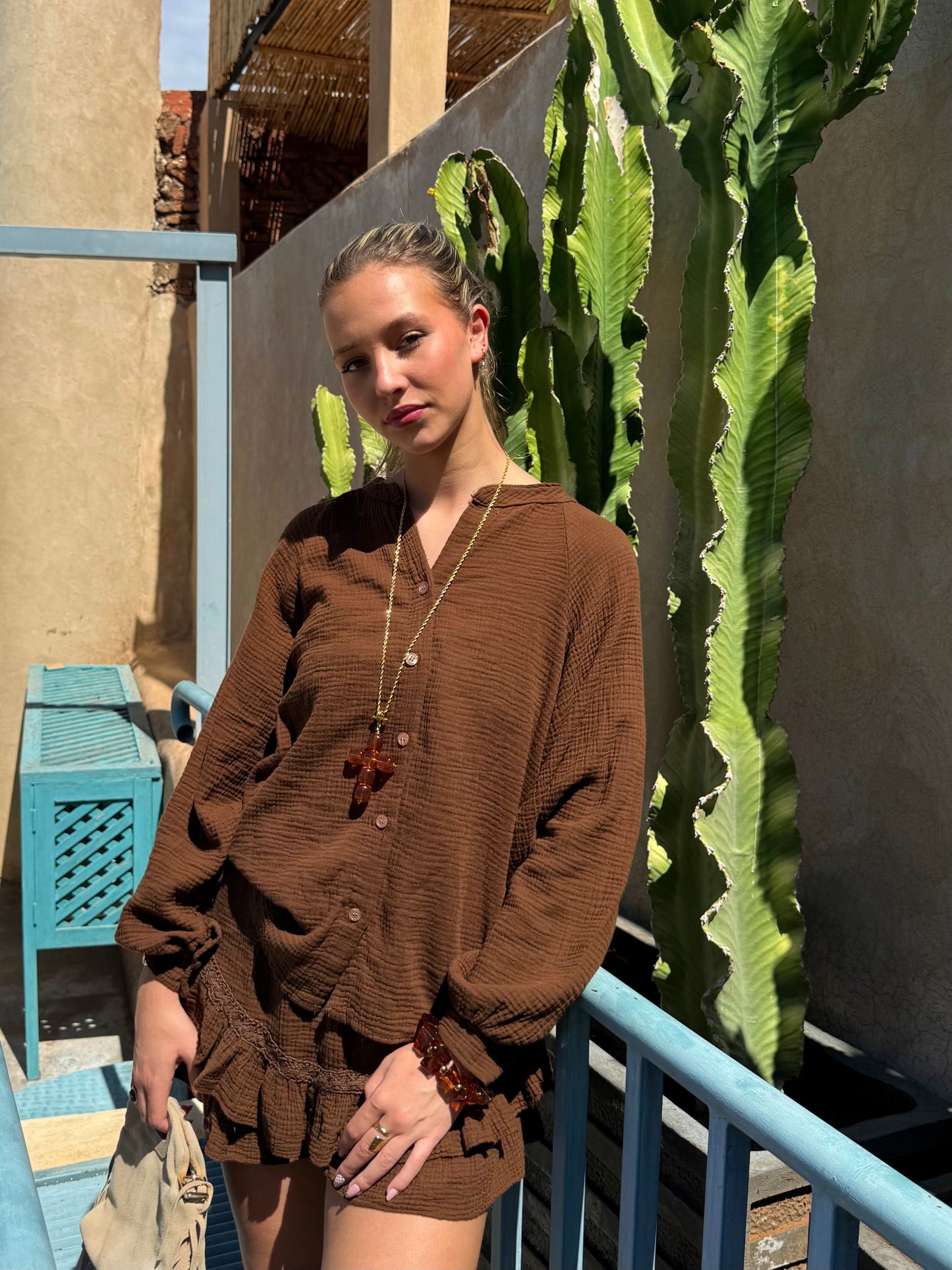 Ensemble marron - GAELLE