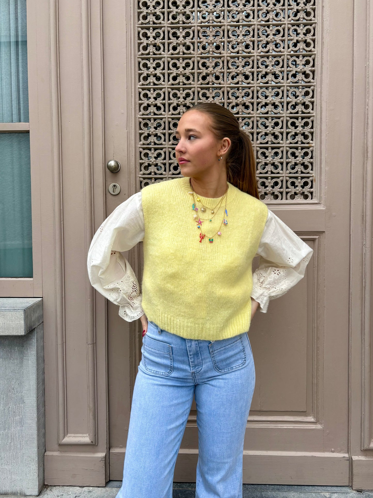 Pull jaune - LOLA