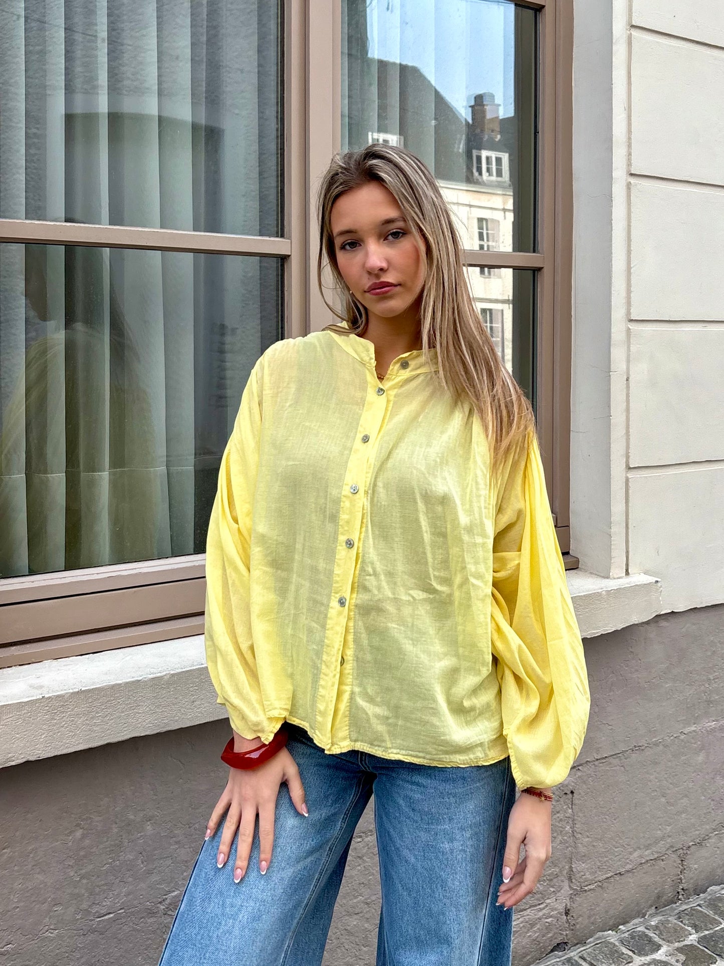 Chemisier jaune - BULLE