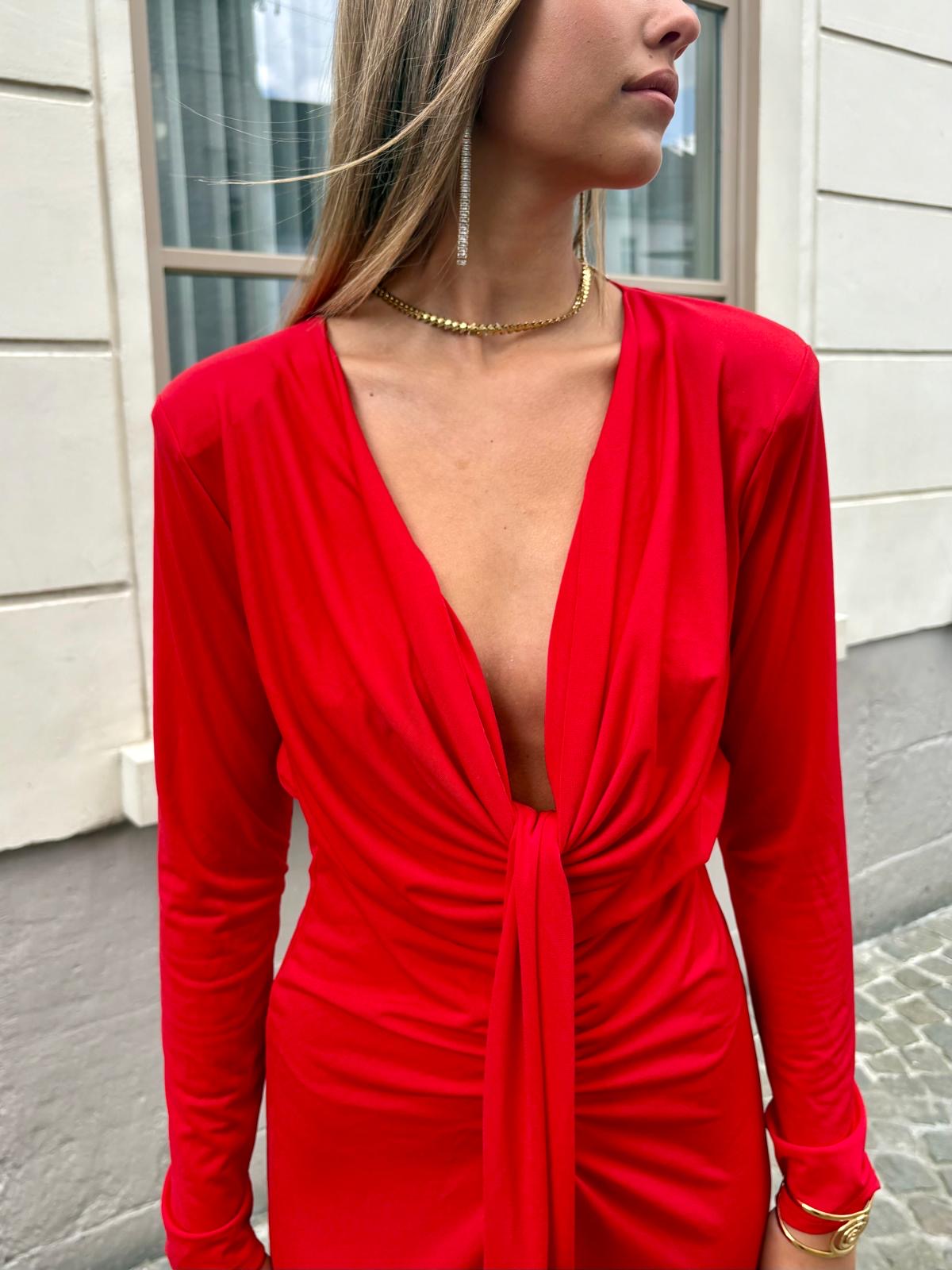 Robe rouge - SANDRA