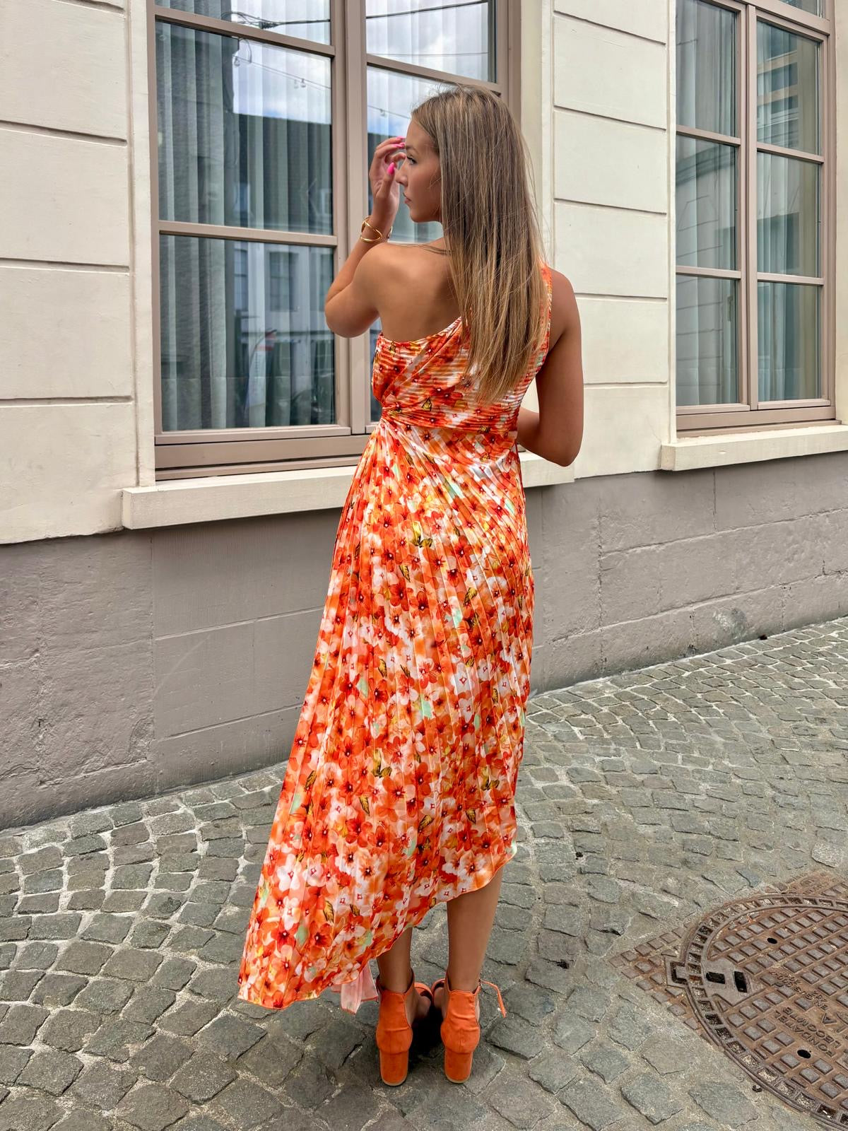 Robe orange - TESS