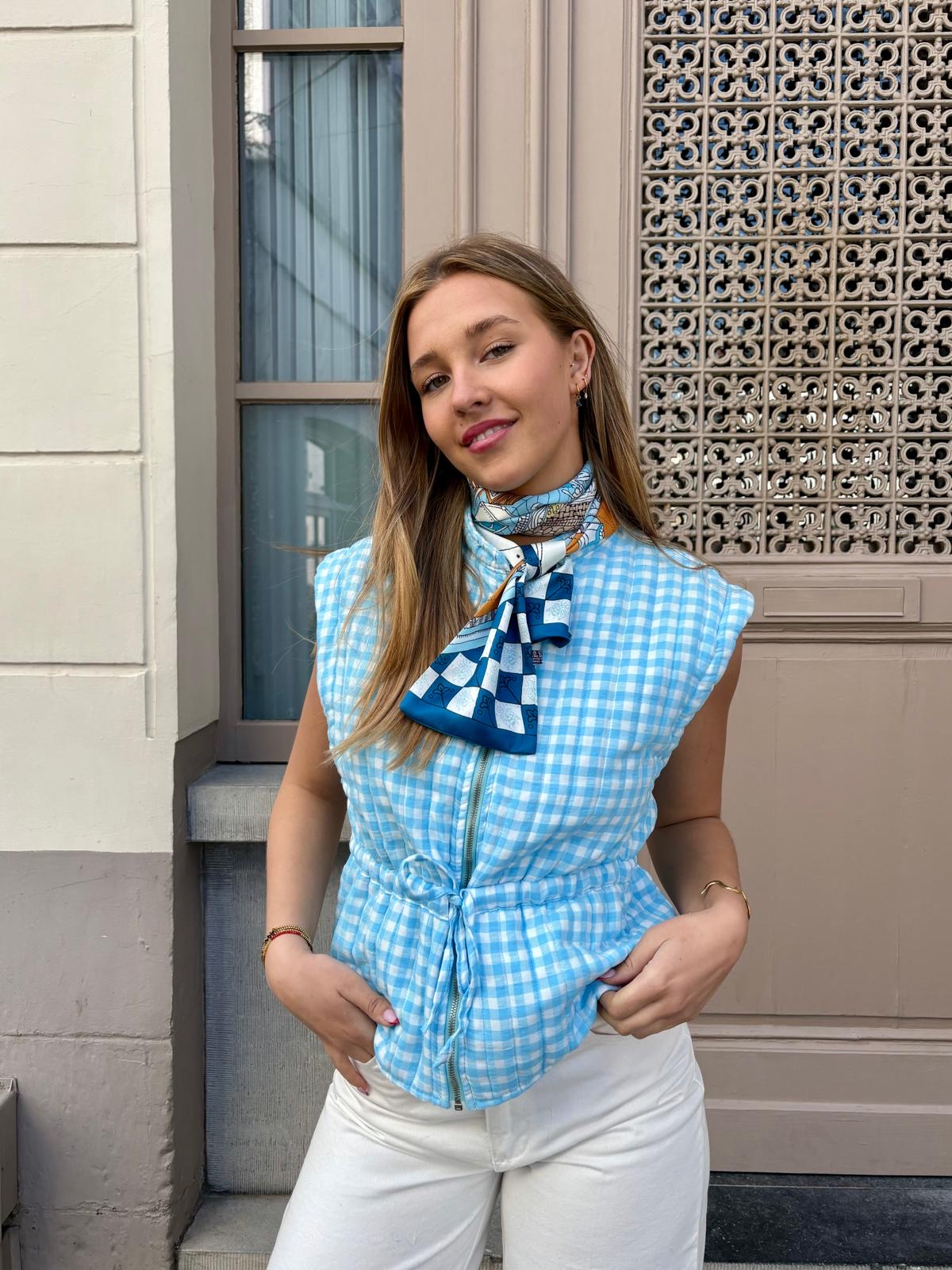 Veste bleu ciel - CÉLESTINE